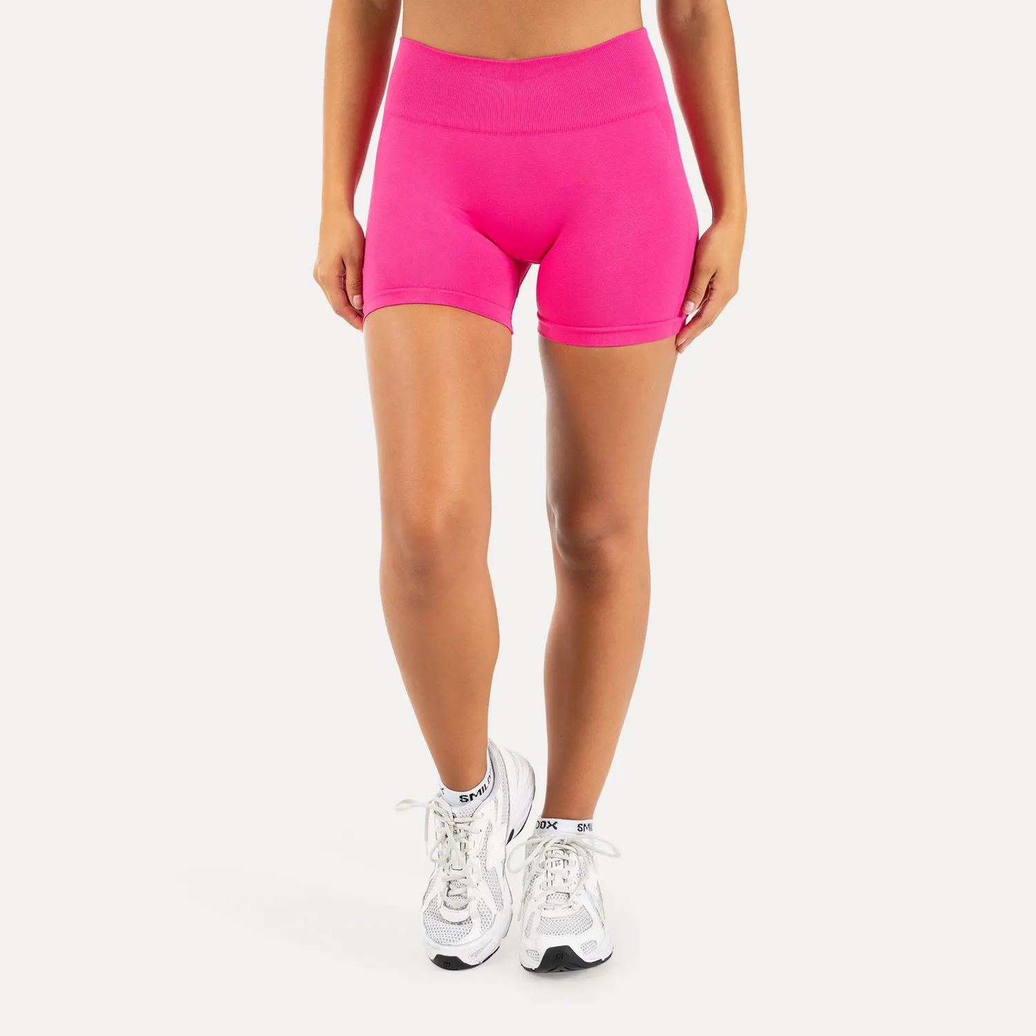 Smilodox Priska Shorts Schwarz Shaped Fit blickdicht