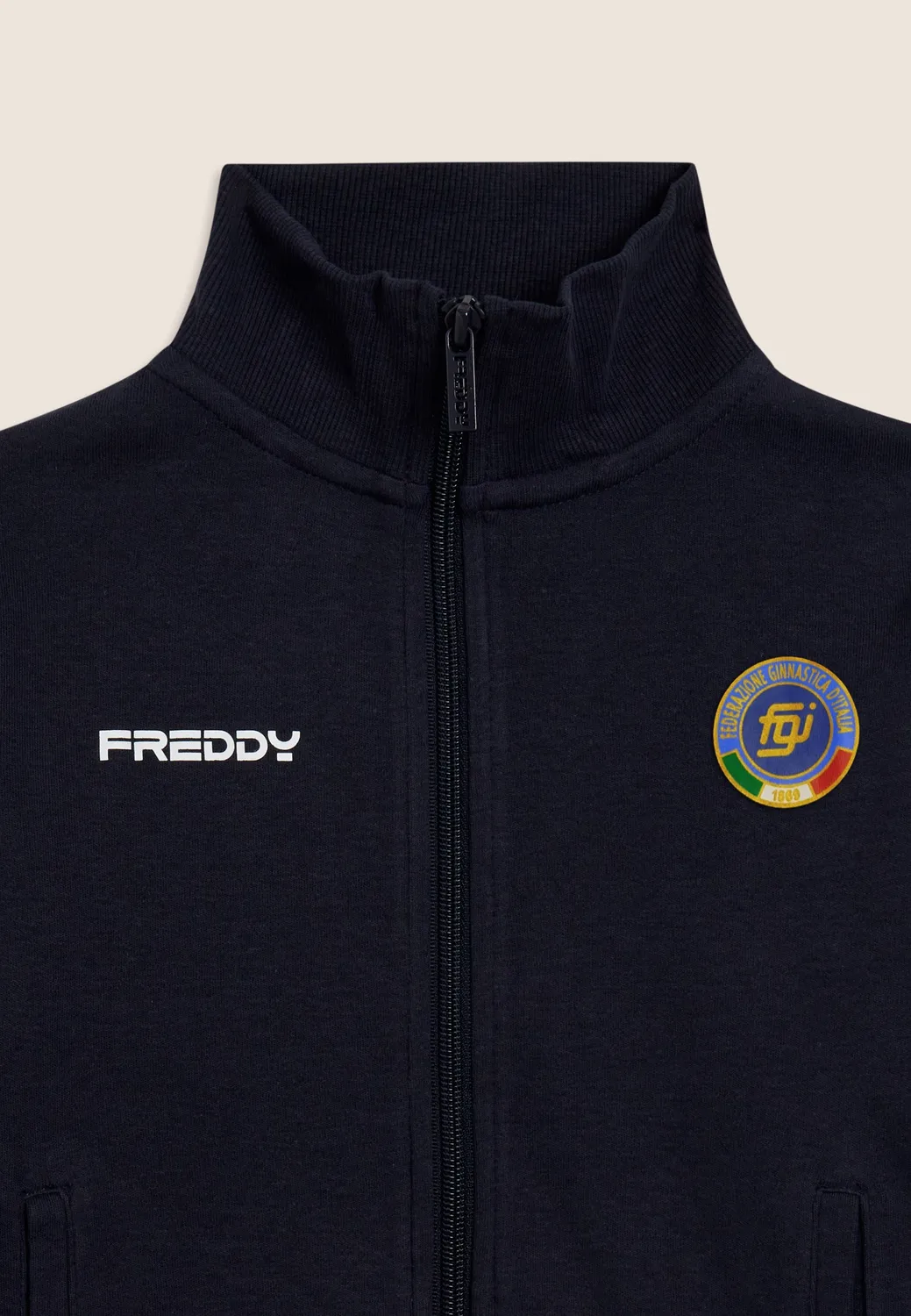 Freddy FGI Trainingsanzug Mädchen navy B94 FGI-Set