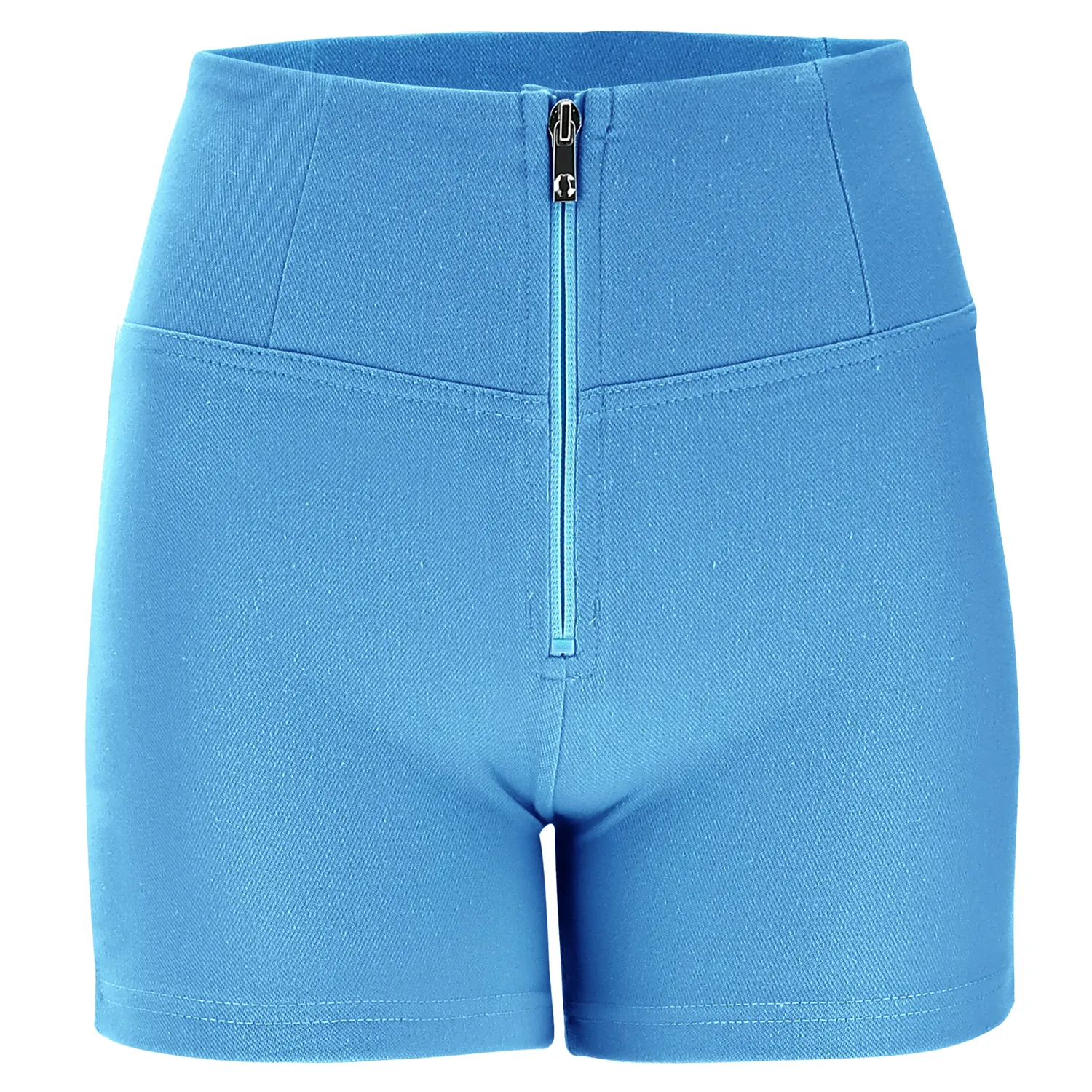 Freddy WR.UP Shorts High Waist Schwarz Drill-Jersey