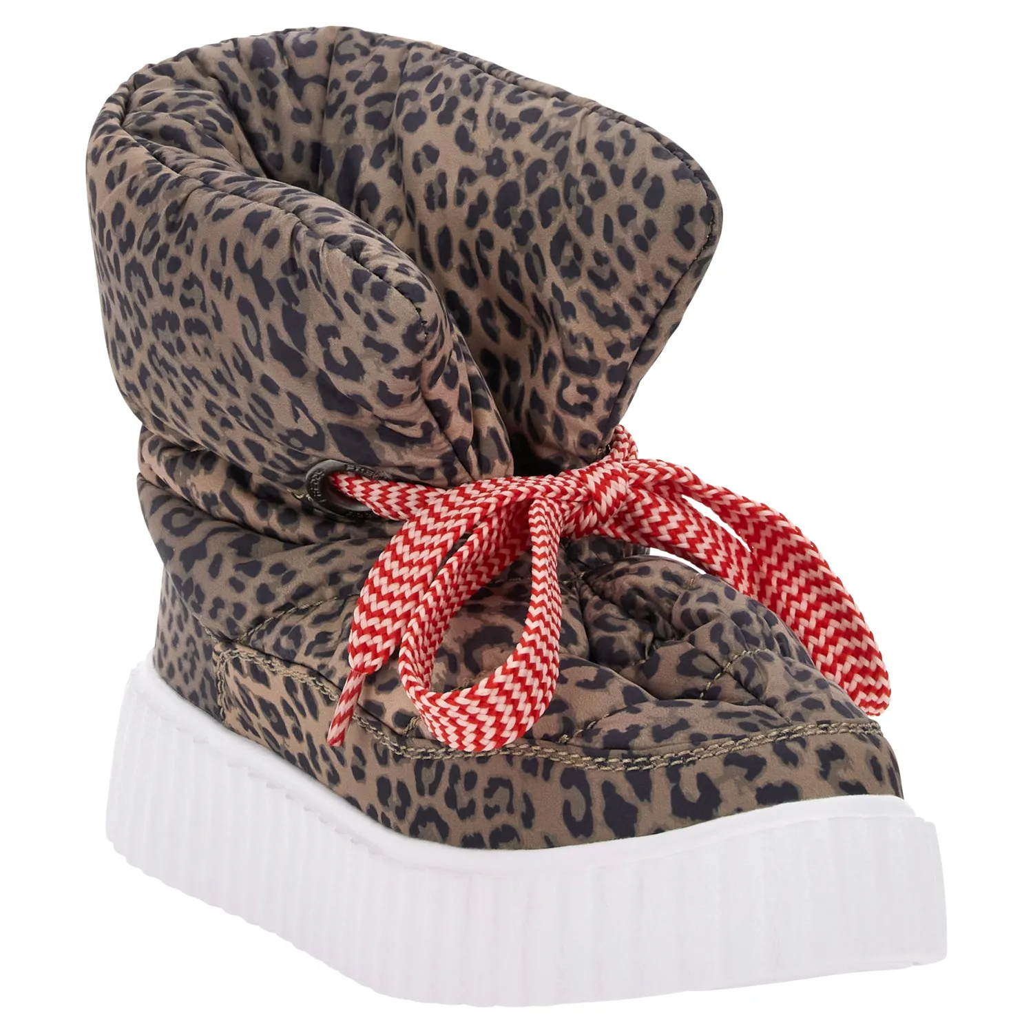 Freddy Puff Boot Sneaker-Stiefel Animalier gefüttert