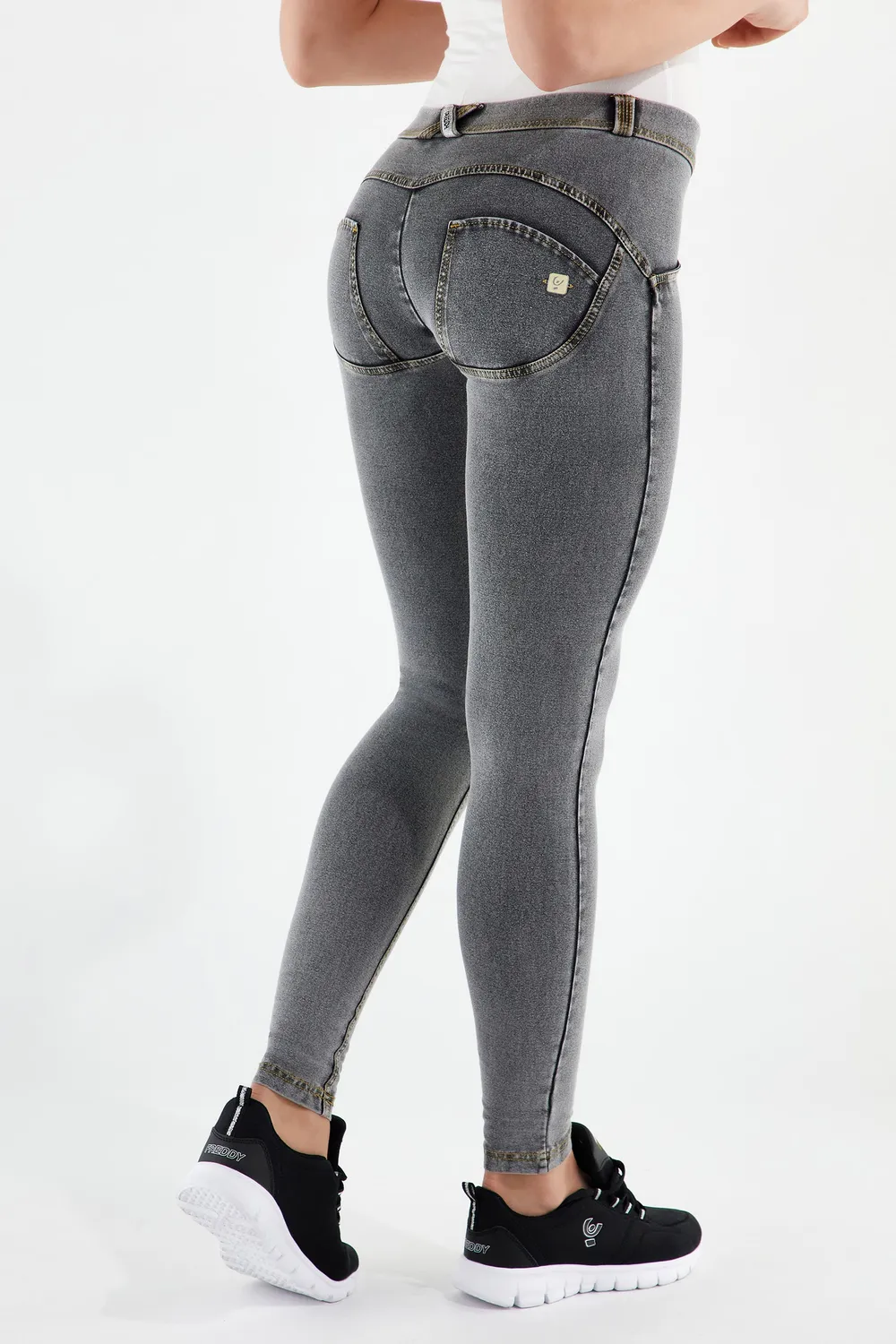 Freddy WR.UP Skinny Jeans Hellblau Shaping Denim