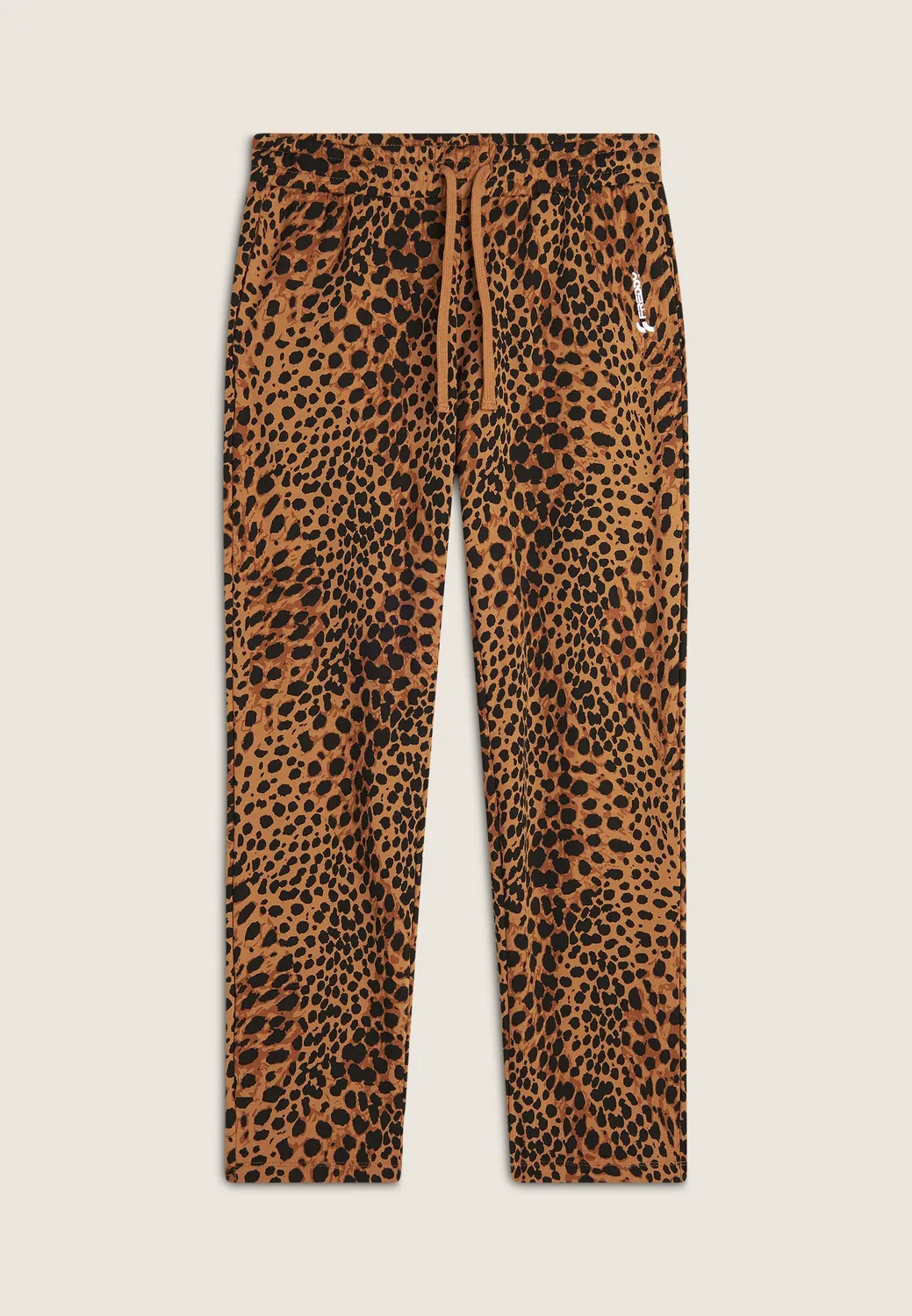 Freddy Jogger Damen Leopard Beige Regular Fit