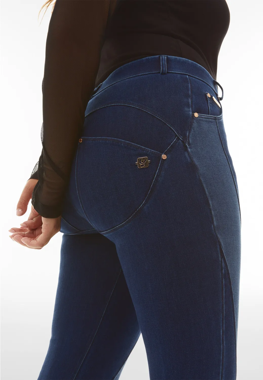 Freddy WR.UP Superskinny Jeans dunkelblau push-up