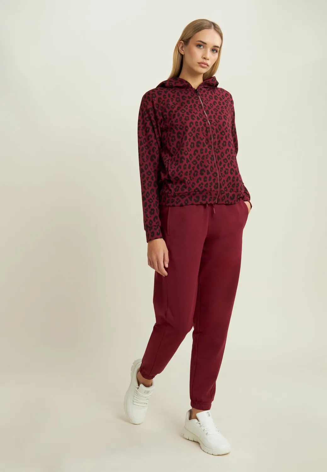 Freddy Hoodie Damen Leo Full-Zip Kapuze
