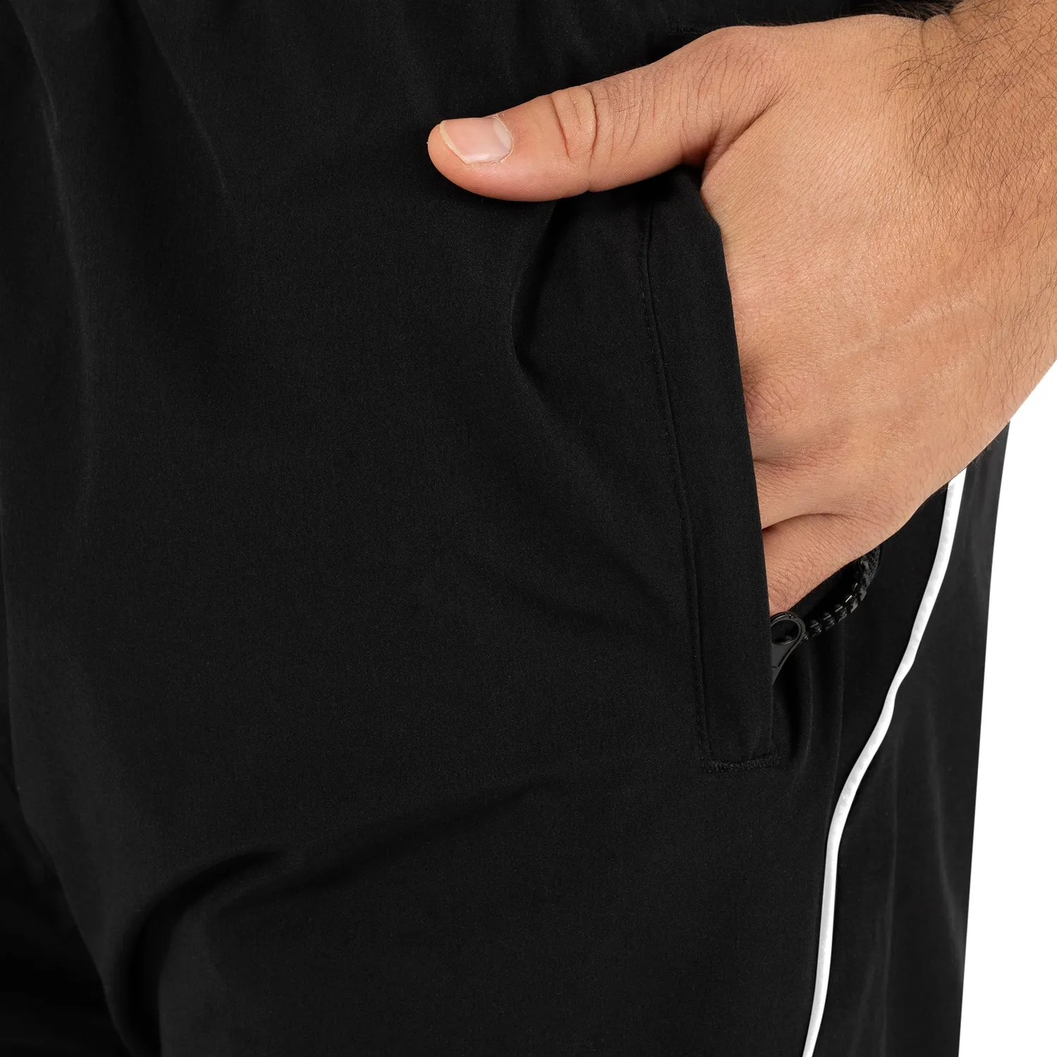 Smilodox Kyson Trainingshose Herren Schwarz Oversize