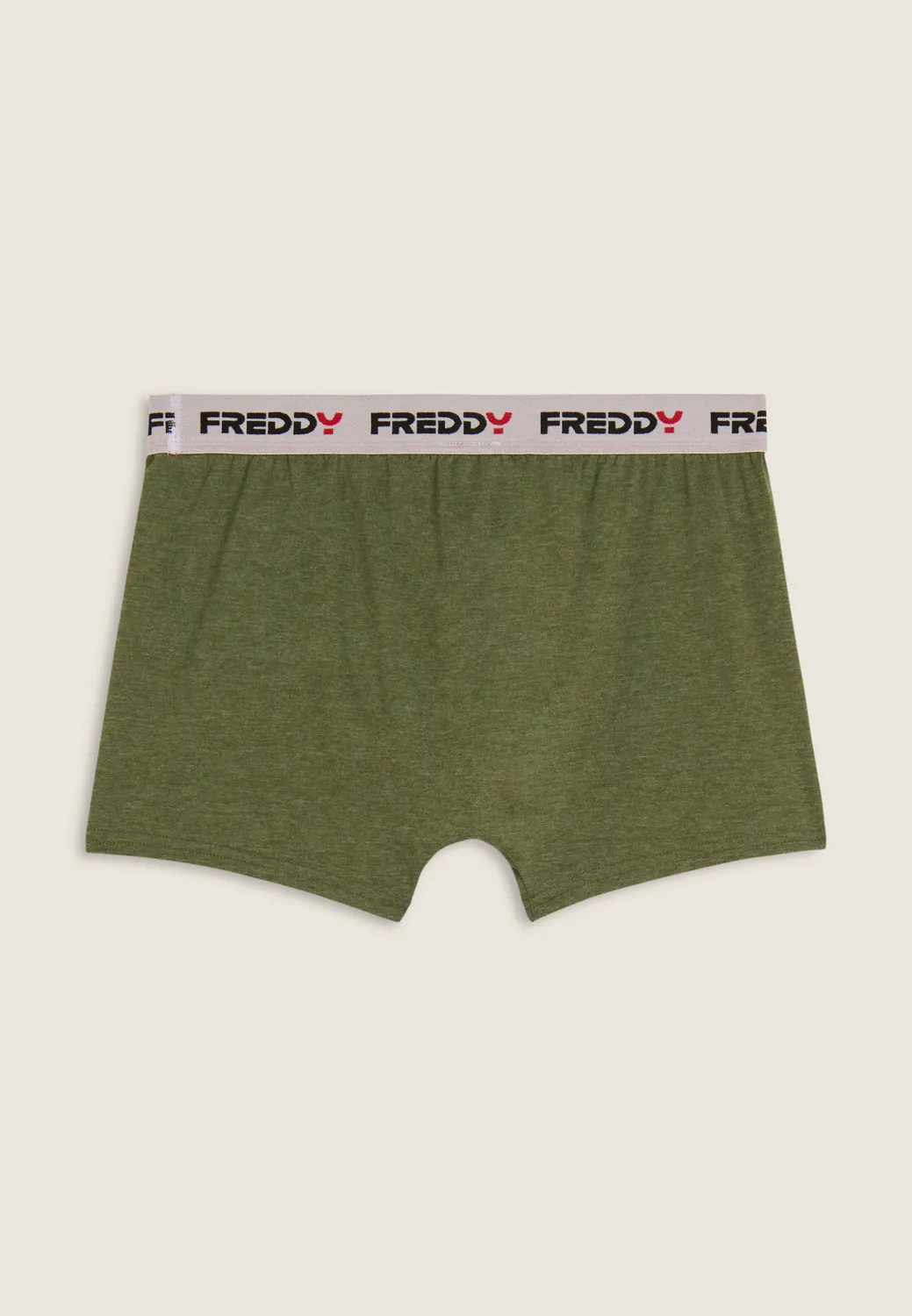 Freddy Jacquard Boxer Herren Blu Navy kurzer Schnitt Baumwolle