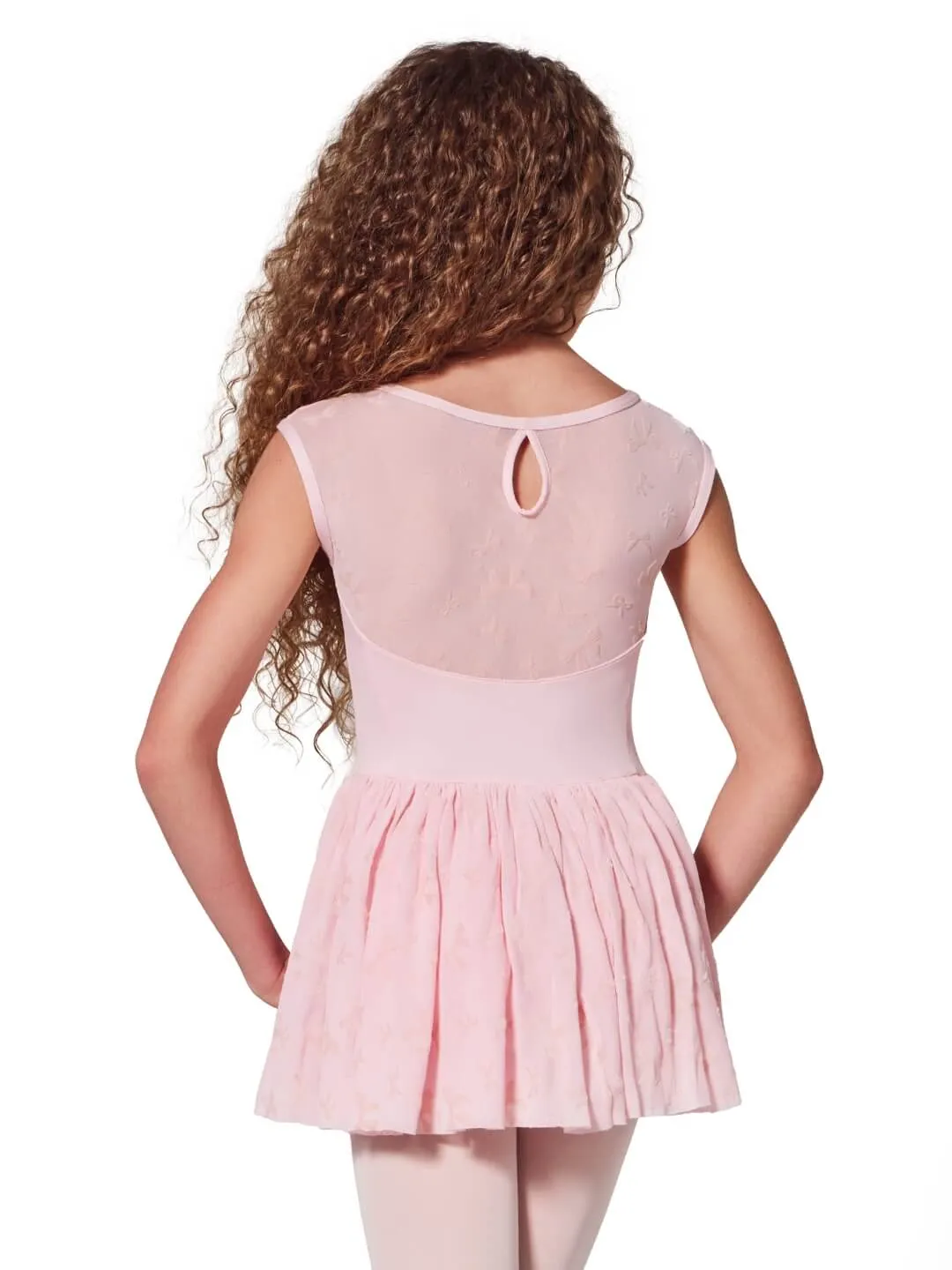 Capezio Take a Bow Brava Tutukleid Kind Rosa Schleife