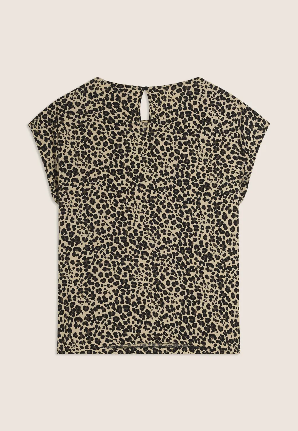 Freddy Damen T-Shirt Animalier Flügelärmel Viskose