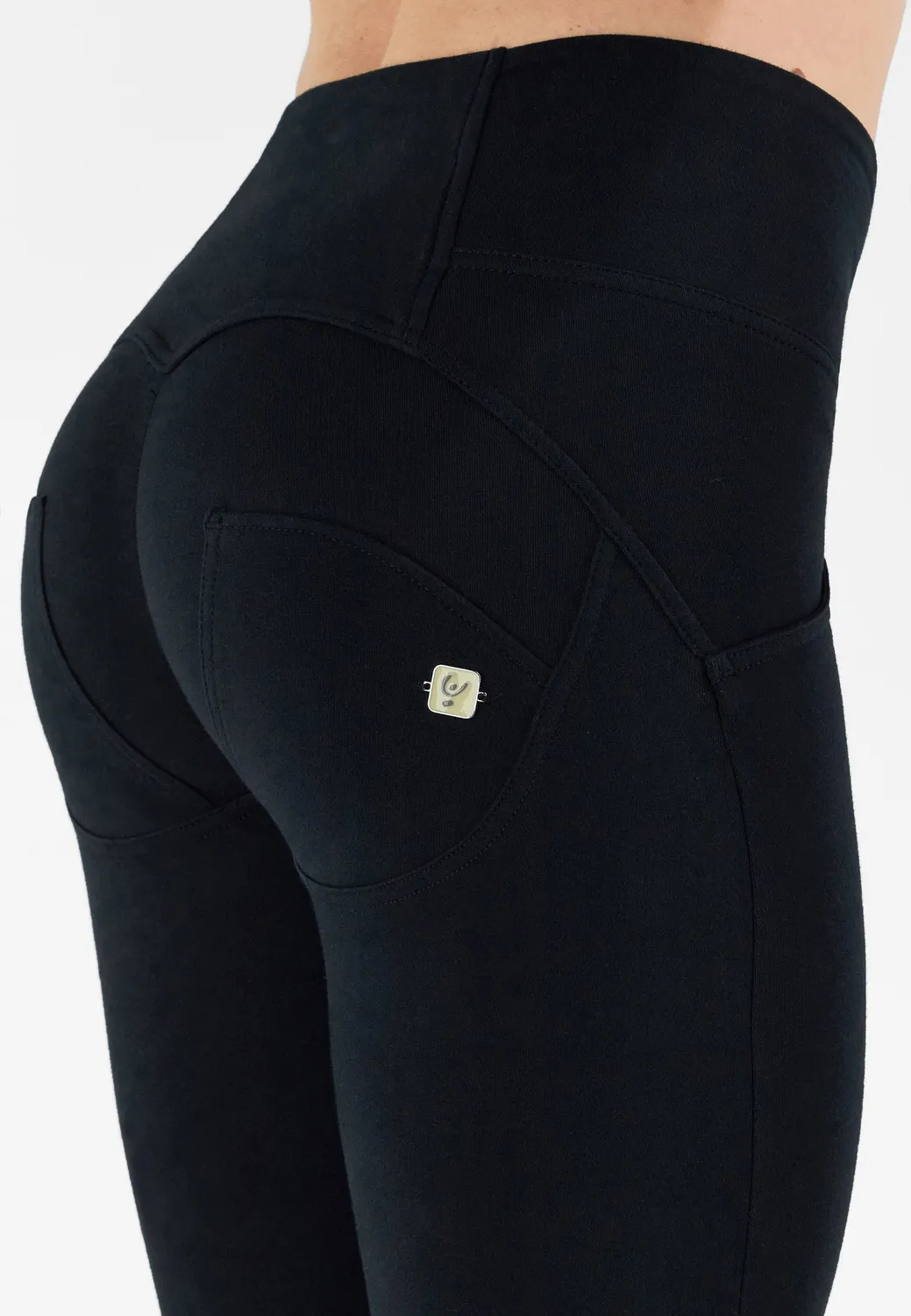 Freddy WR.UP Push-up Hose Olive High Waist Baumwolle