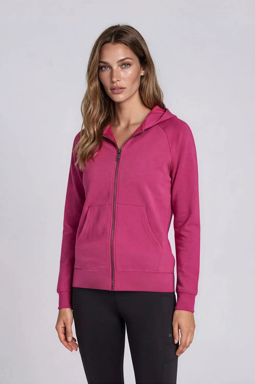 LPO Alea Sweatjacke lila mit Kapuze