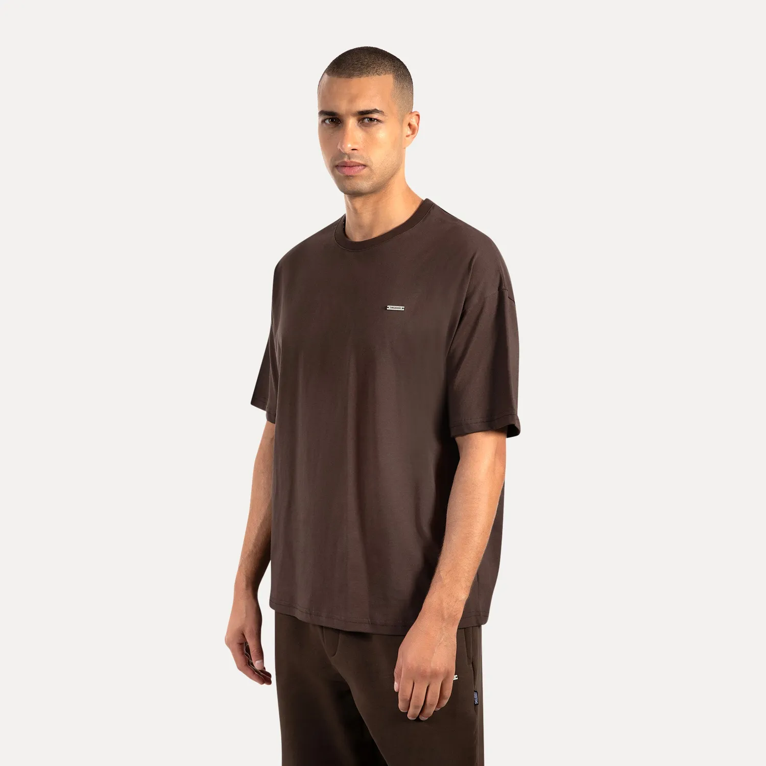 Smilodox Lunara Cedrik T-Shirt Schwarz Oversize