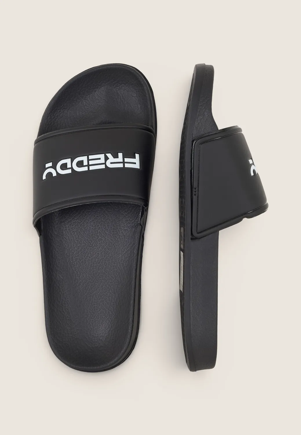Freddy Maxi Logo Slides Damen Navy