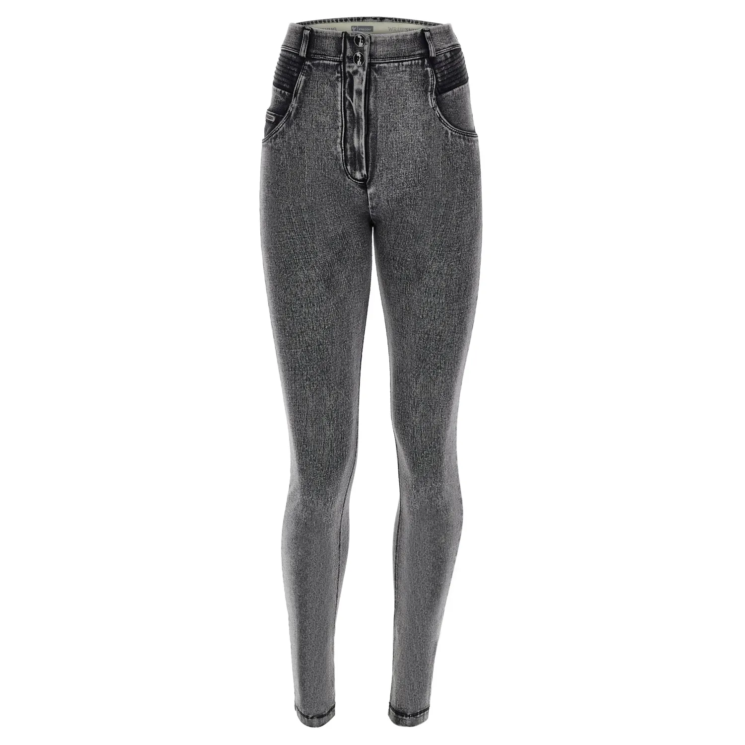 Freddy WR.UP Jeans High Waist Schwarz Skinny