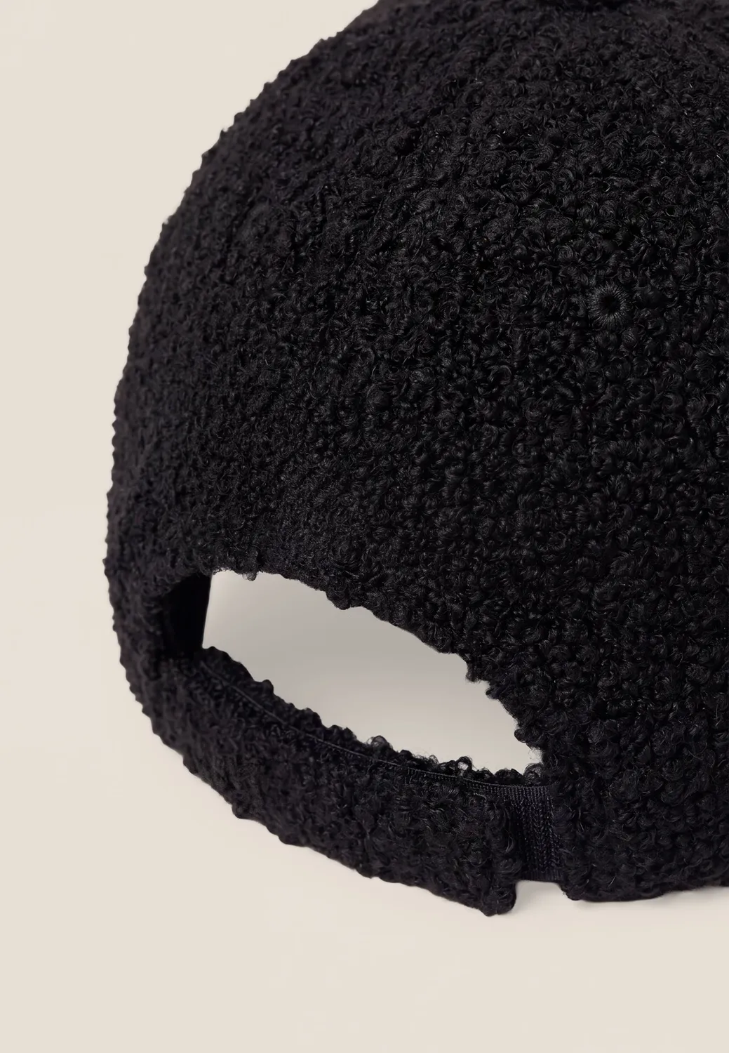 Freddy Baseball Cap Damen Sherpa schwarz Einheitsgröße