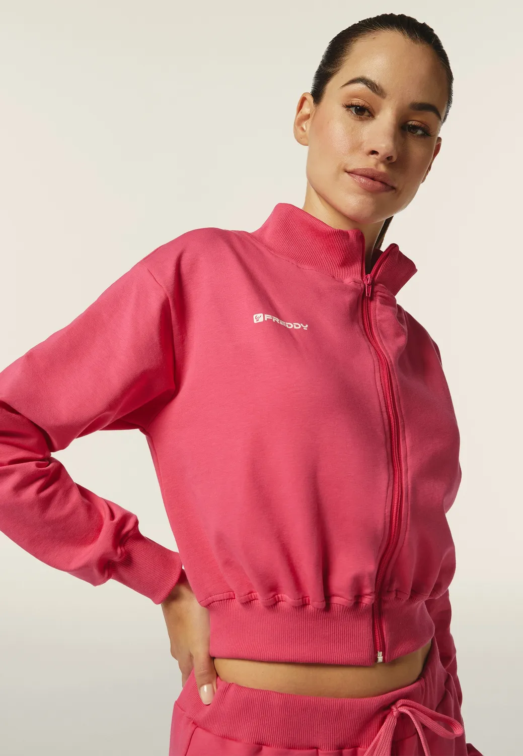 Freddy ATTITUDE Trainingsanzug Damen Cropped Regular