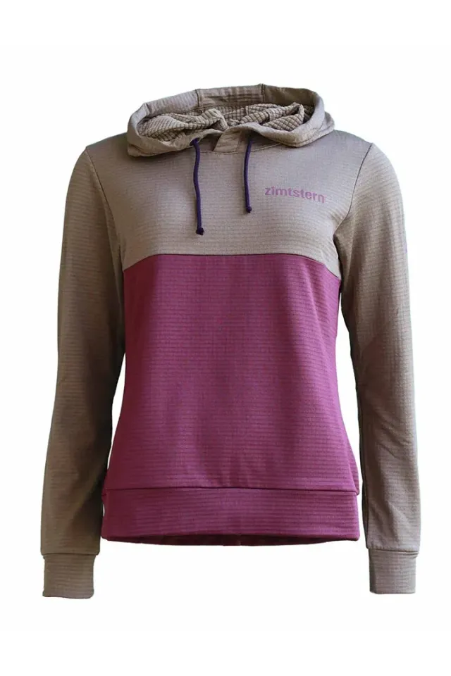 Zimtstern Tech Hoodz Damen Hoodie Recycling-Fleece