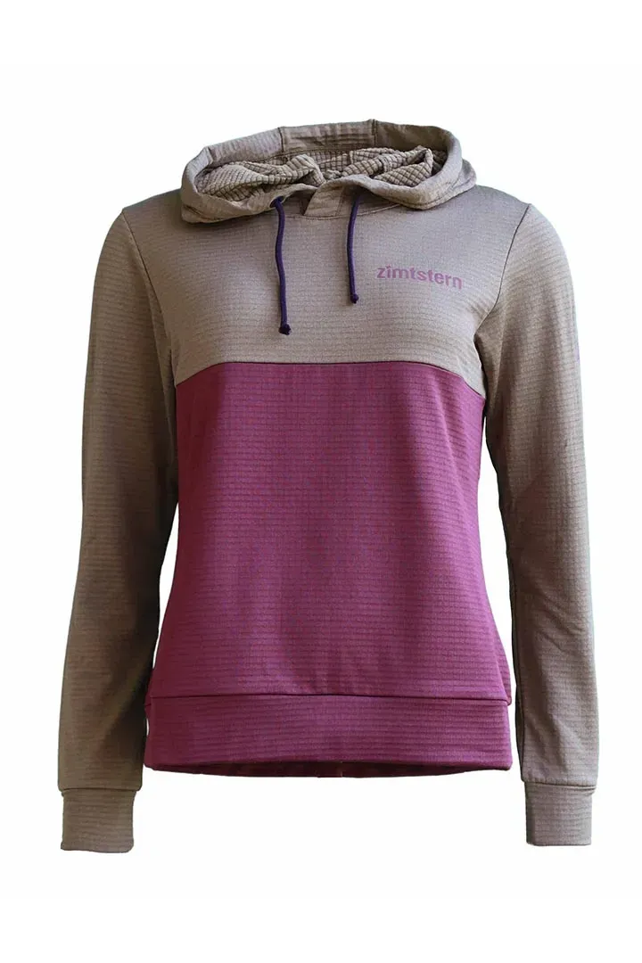 Zimtstern Tech Hoodz Damen Hoodie Recycling-Fleece