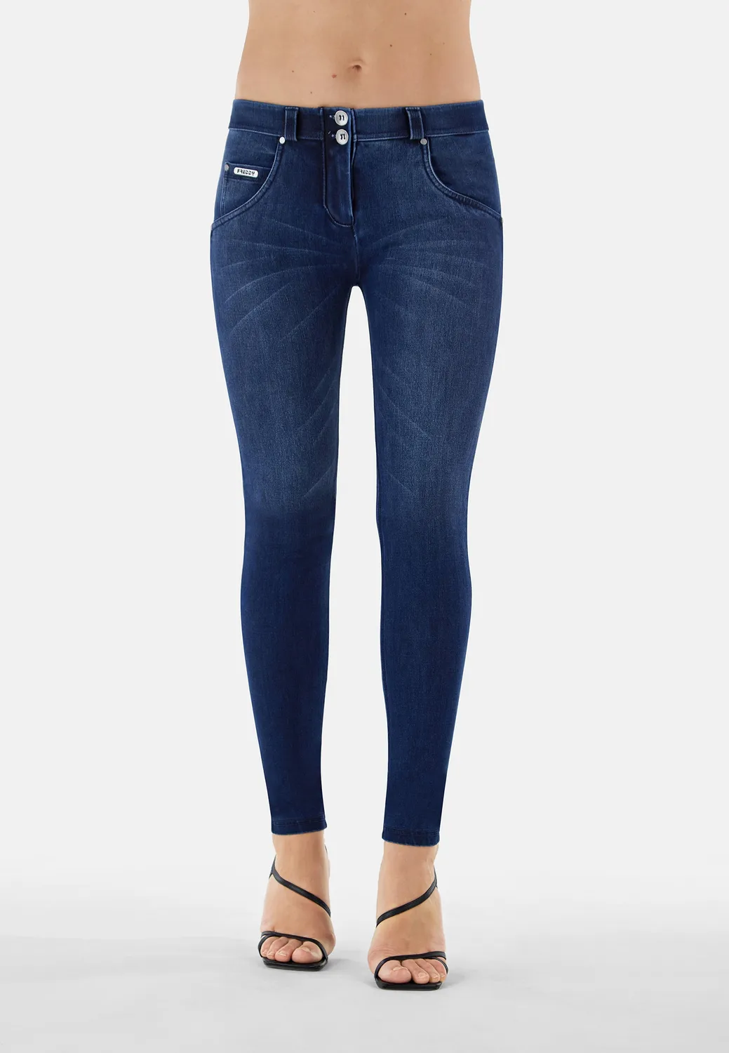 Freddy WR.UP Jeans skinny used dunkel push-up