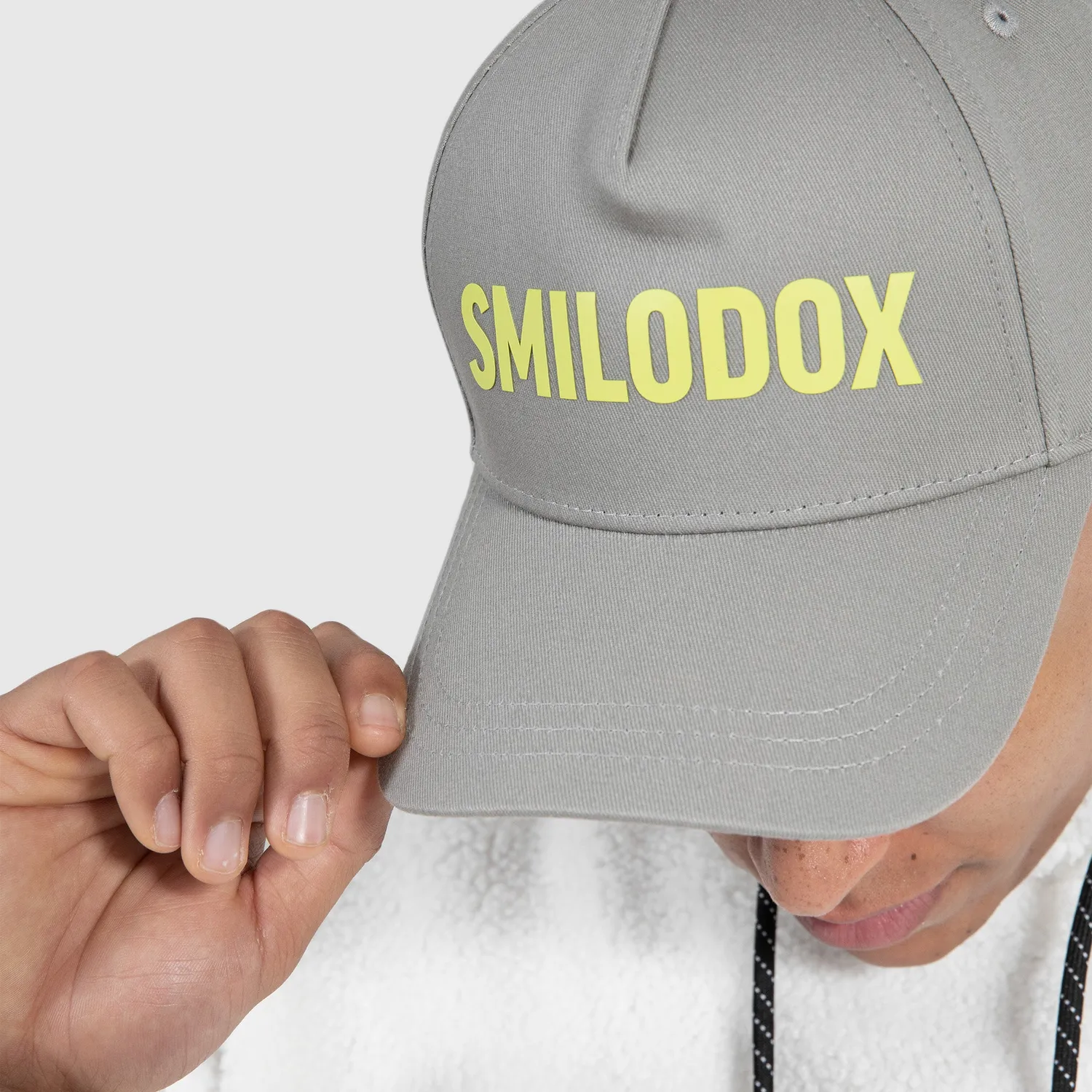 Smilodox North Cap Grau Baumwolle