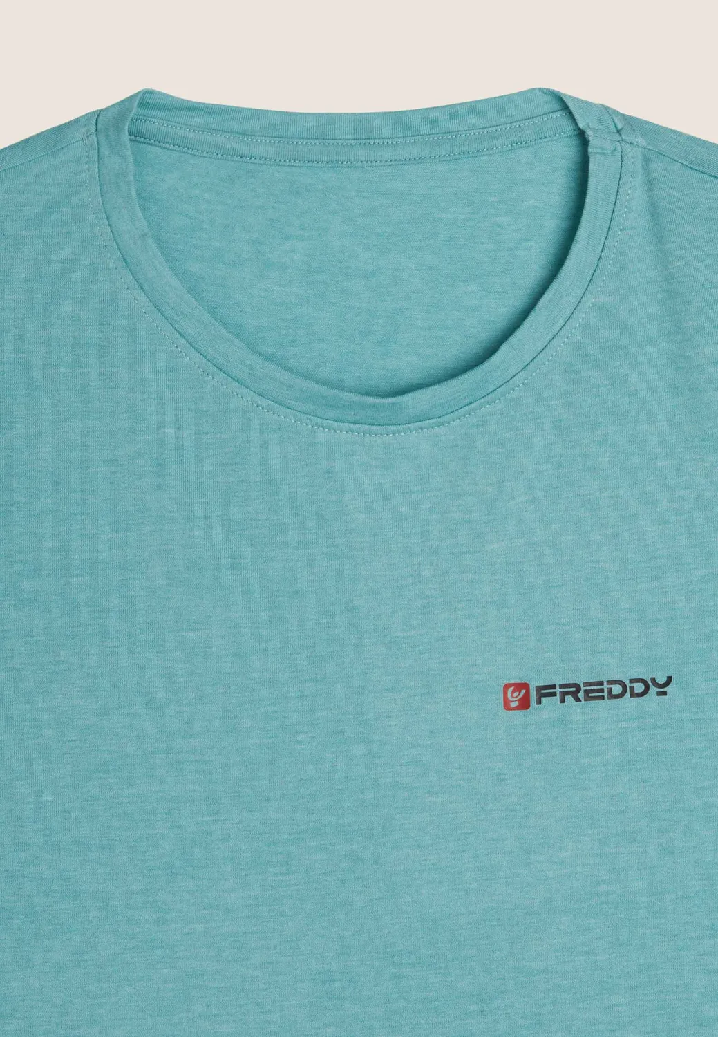 Freddy T-Shirt Herren Baumwolle mit Logo 100% Baumwolle
