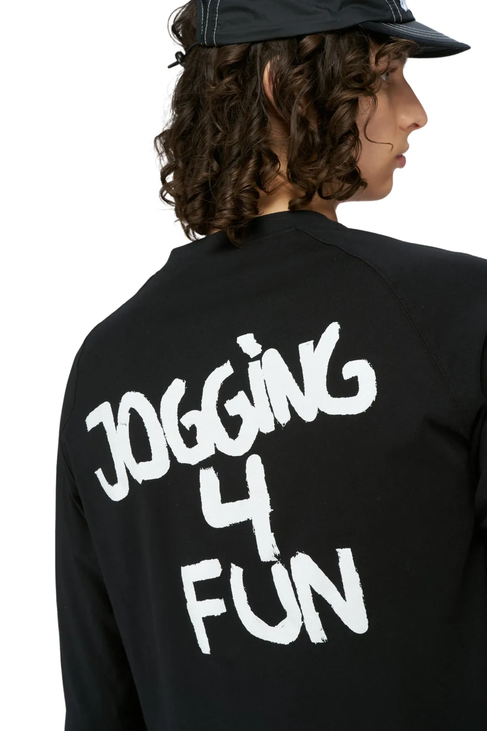 UNNA Jogging 4 Fun LS Langarmshirt Herren Schwarz