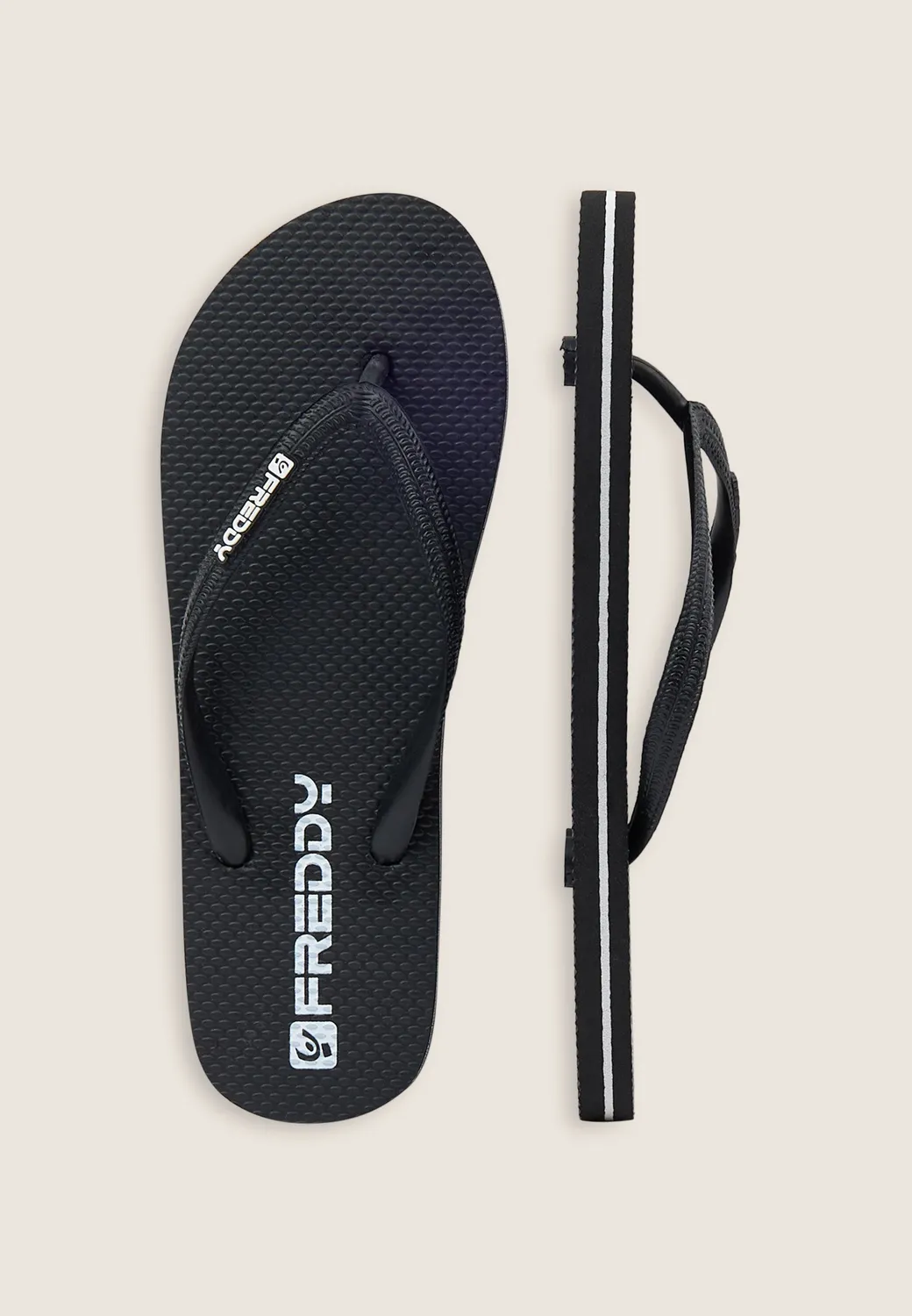 Freddy Flip Flop Zehentrenner Lilla L20 Kontraststreifen