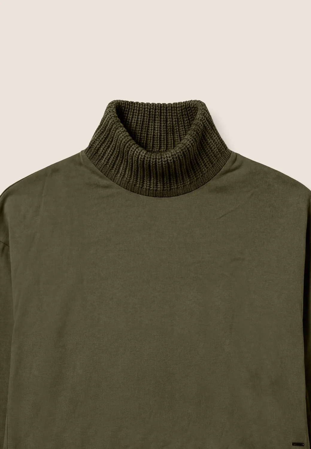 Freddy Sweatshirt Damen Modal Stehkragen Braun Comfort