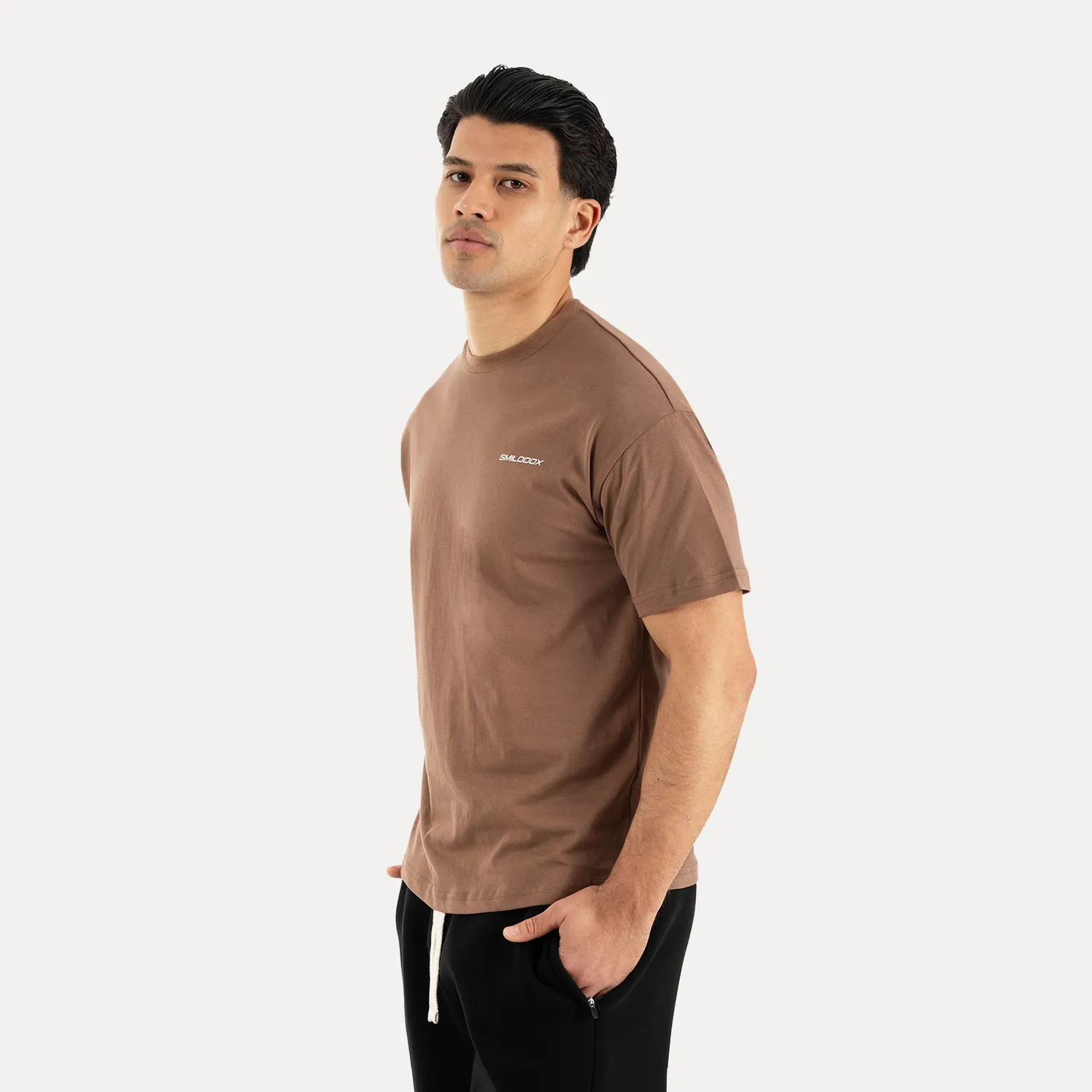 Smilodox Carnos Tane Unisex T-Shirt Petrol Oversize
