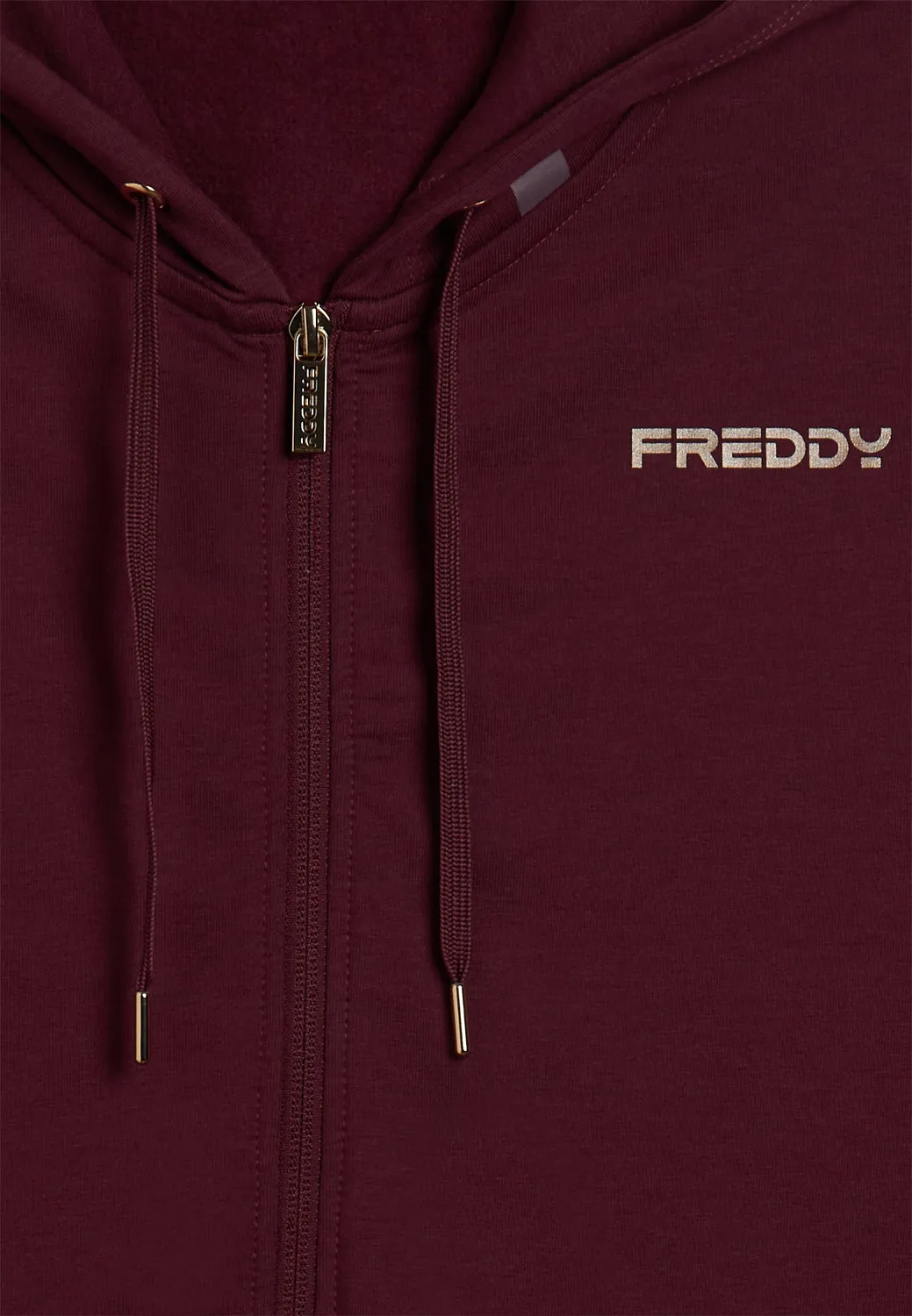 Freddy Kapuzenjacke Damen Full-Zip Saphir Reißverschluss