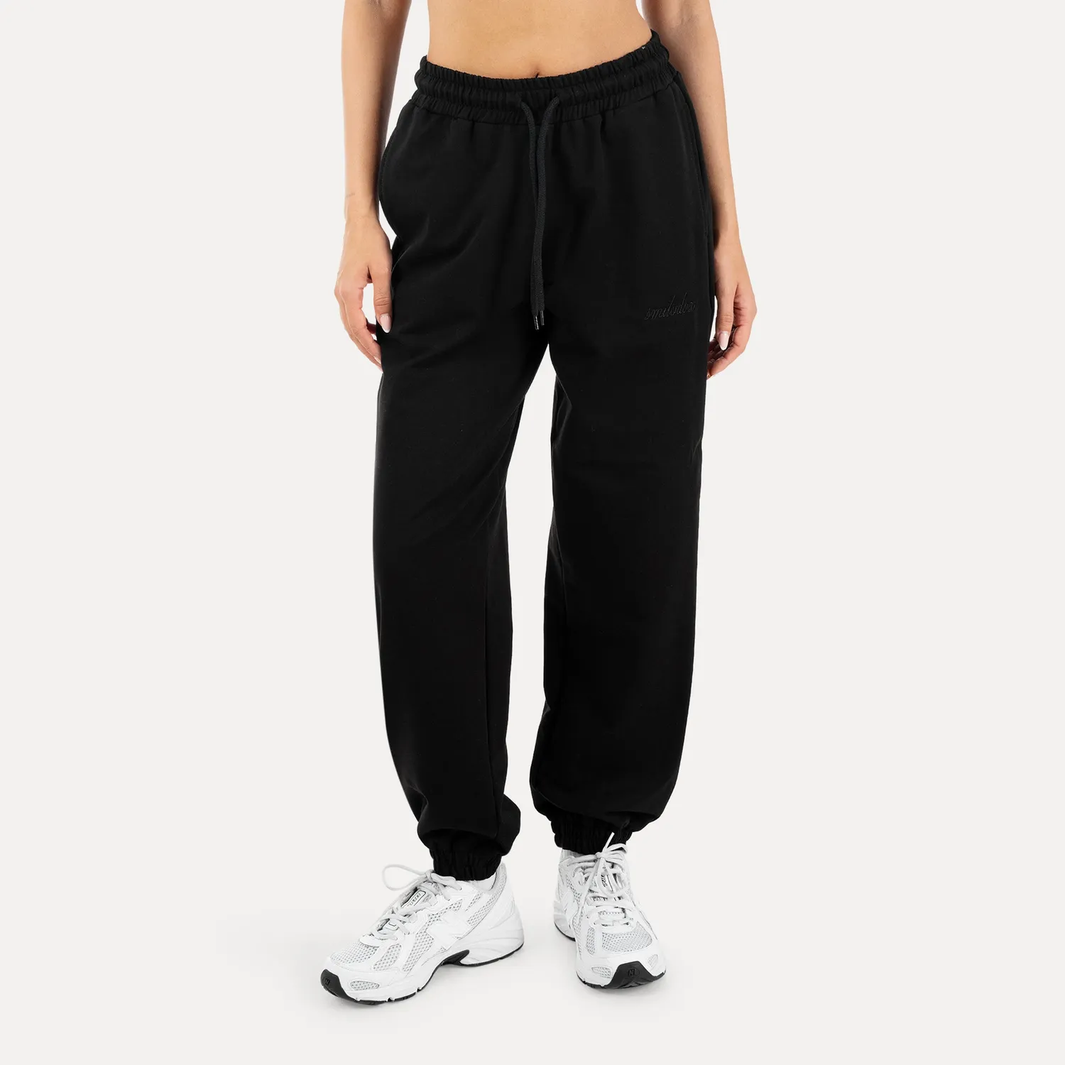 Smilodox Elura Jogginghose Schwarz tapered