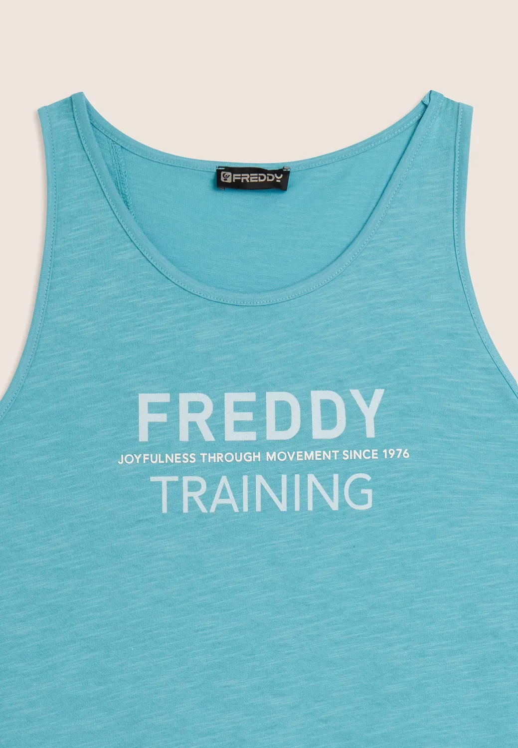 Freddy Training Tanktop Damen Flammgarn Glitzer