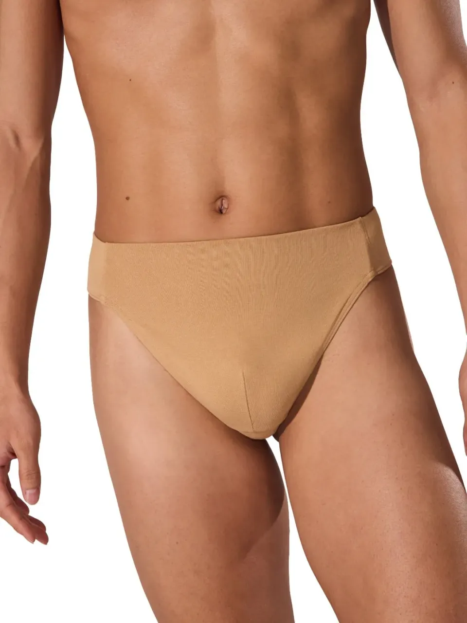 Capezio N26 Dance Belt Thong Herren Natur Baumwolle