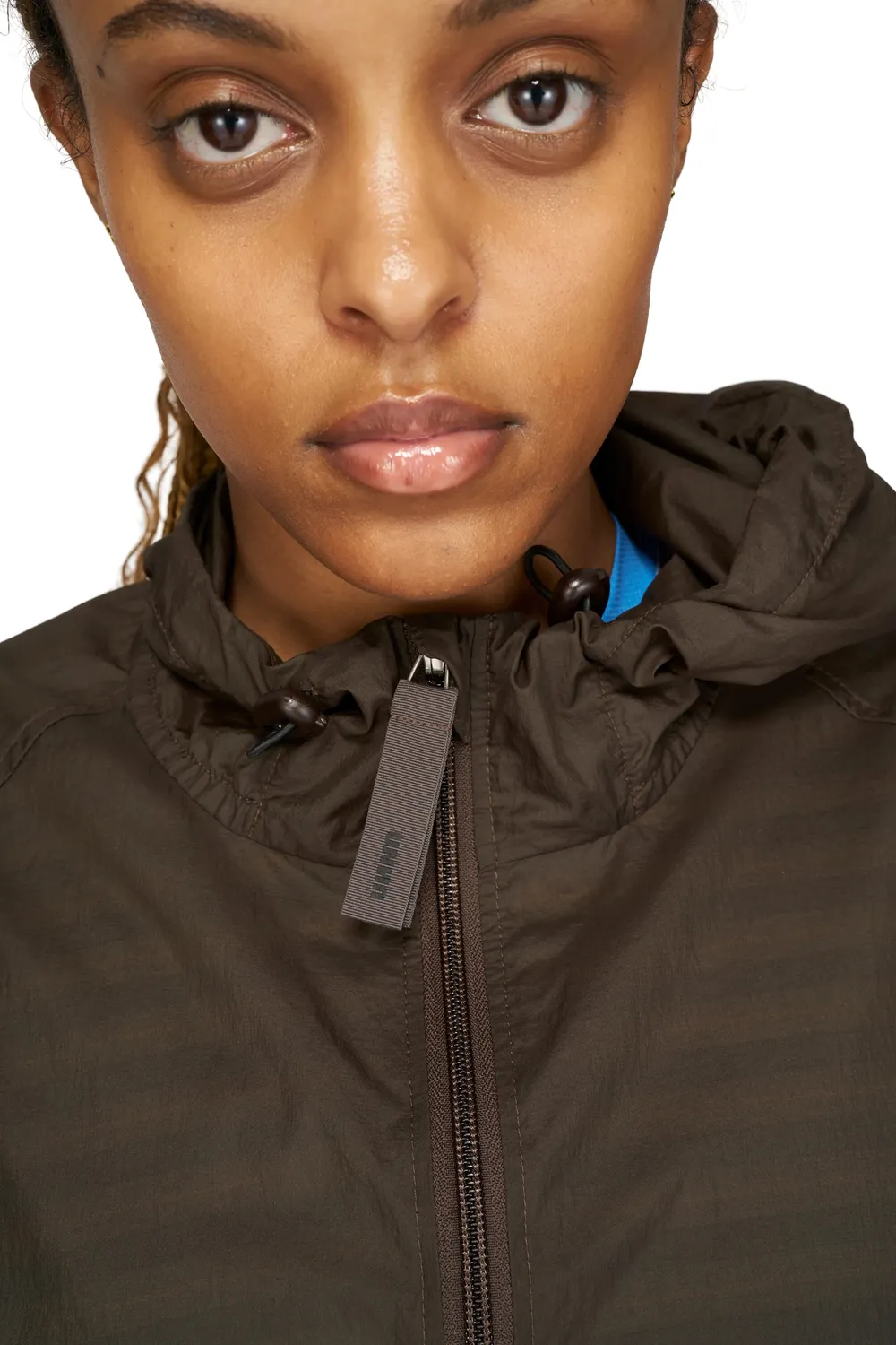 UNNA Smiles Run Jacket W Laufjacke Wren Brown Nylon