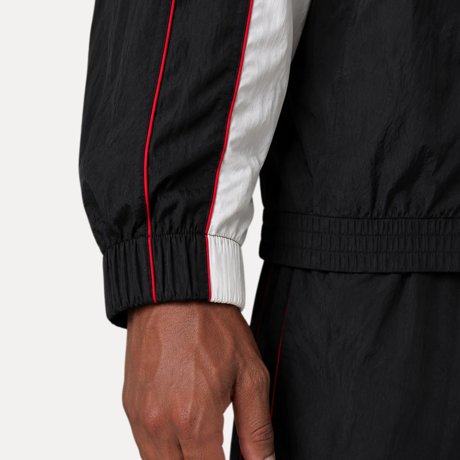 SMILODOX x FILA Sven Trainingsjacke Schwarz Herren