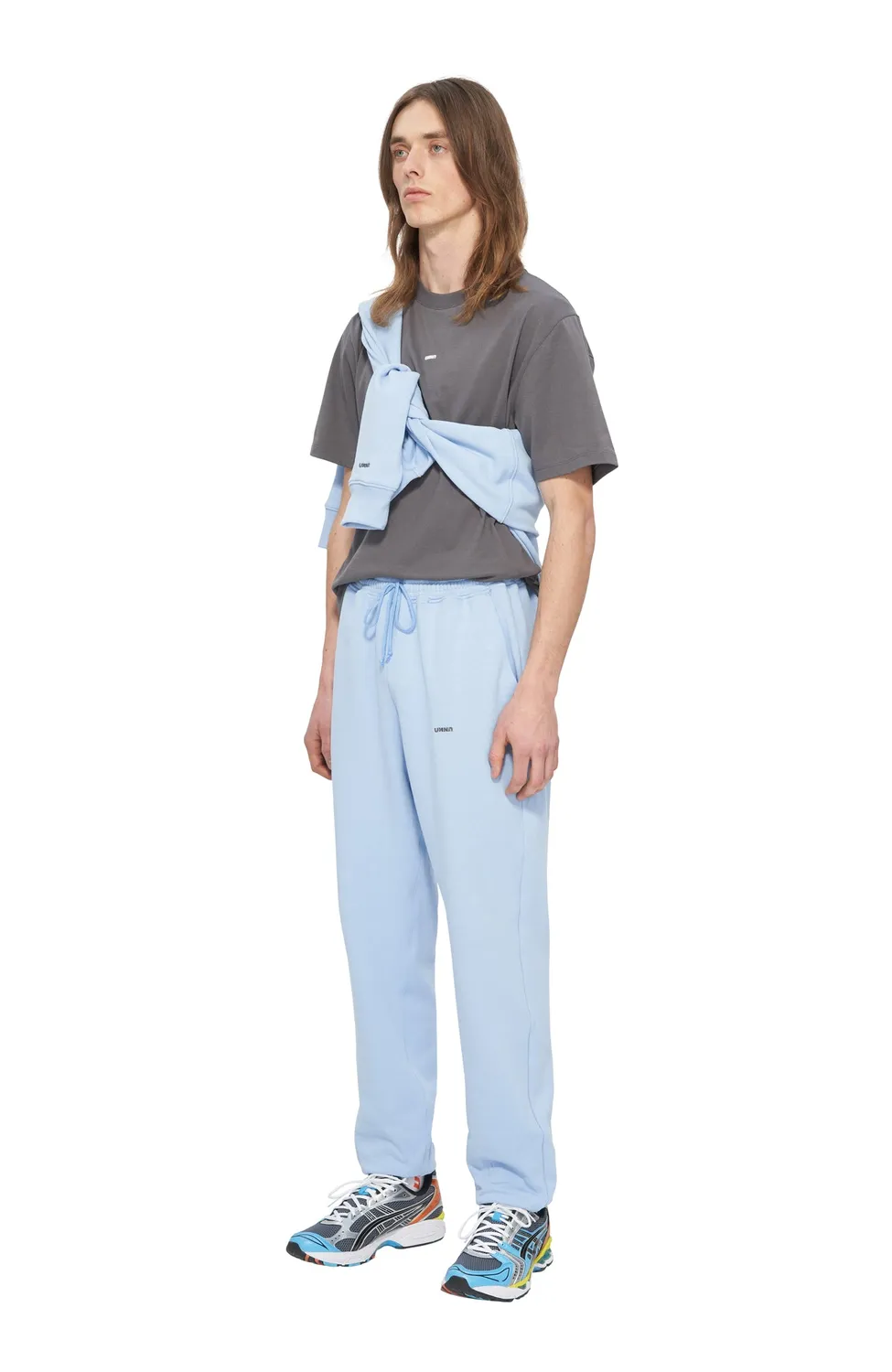 UNNA Slow Motion Joggers Jogginghose Serenity Blue Baumwolle