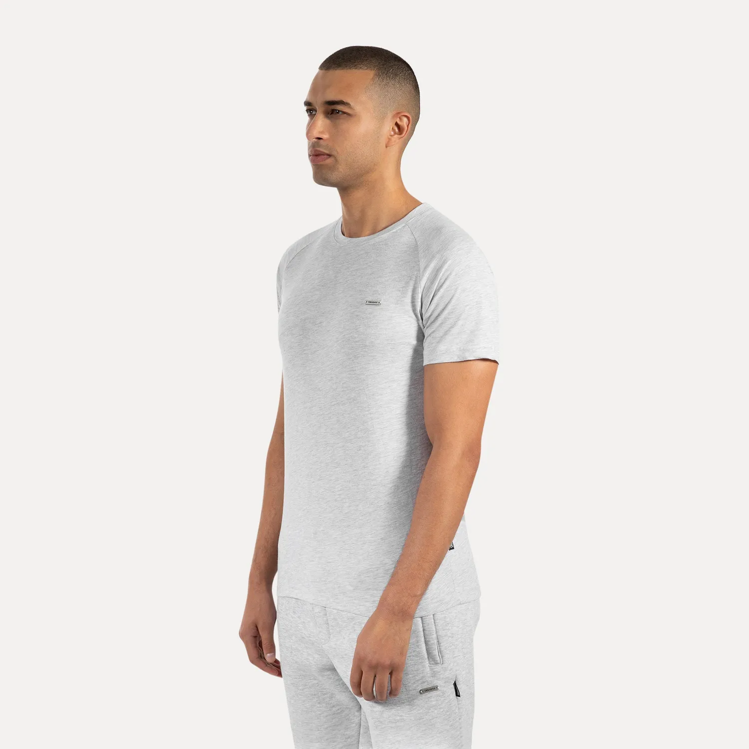 Smilodox Lunara Thilo T-Shirt Schwarz Slim Fit