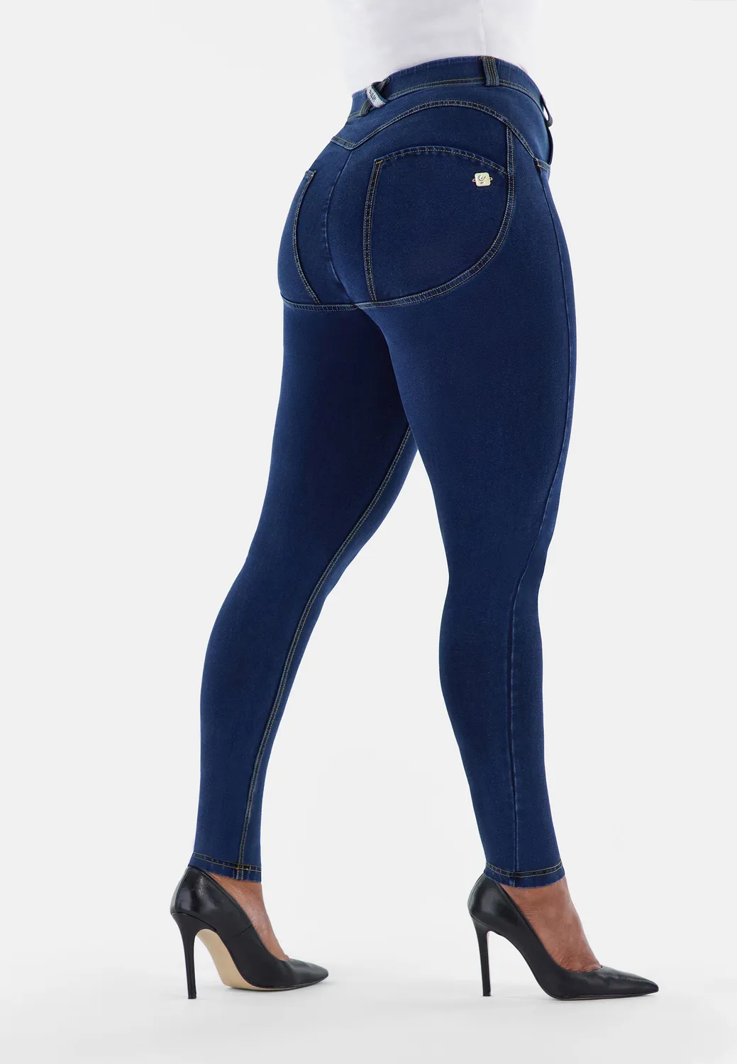 Freddy WR.UP Jeggings Curvy Damen dunkelblau shaping