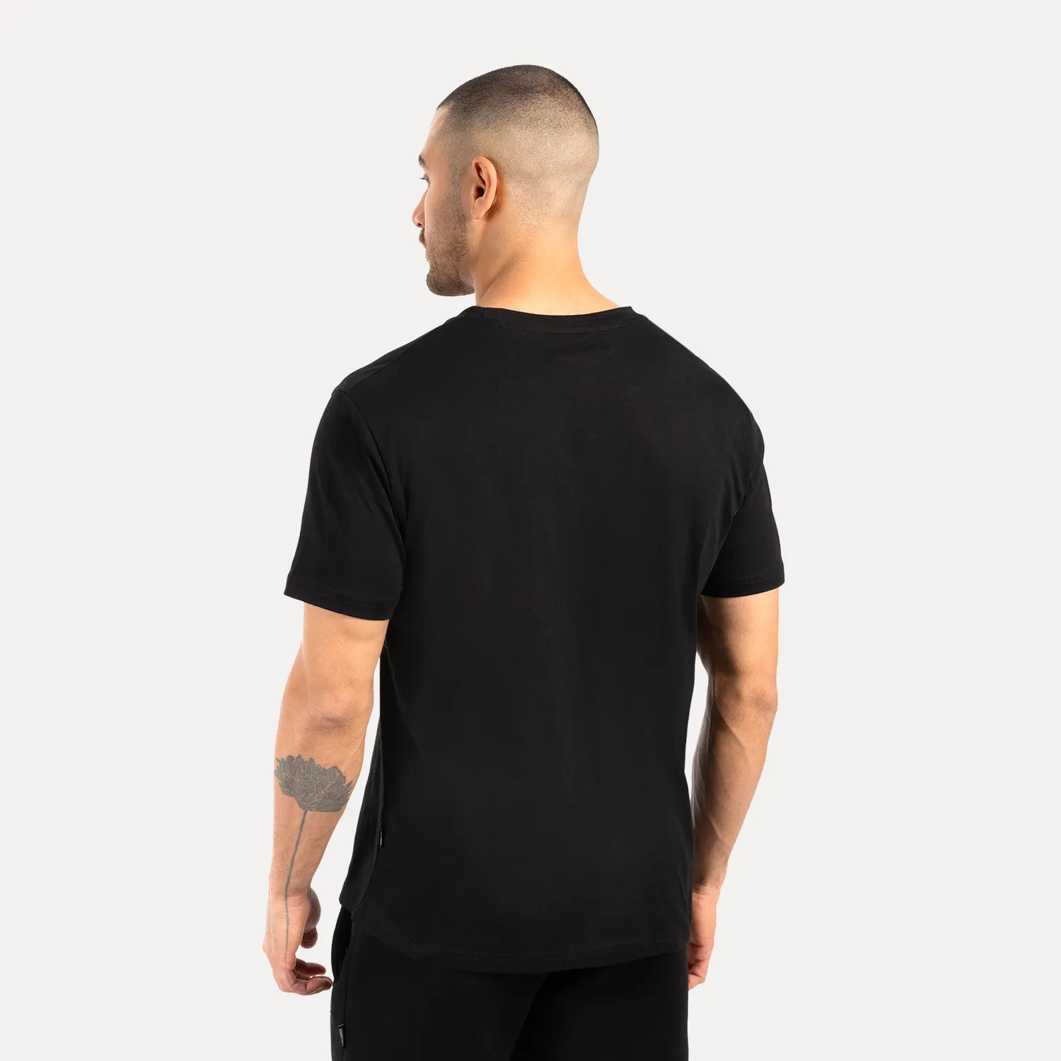 Smilodox Lunara Ilyas T-Shirt Schwarz Baumwolle