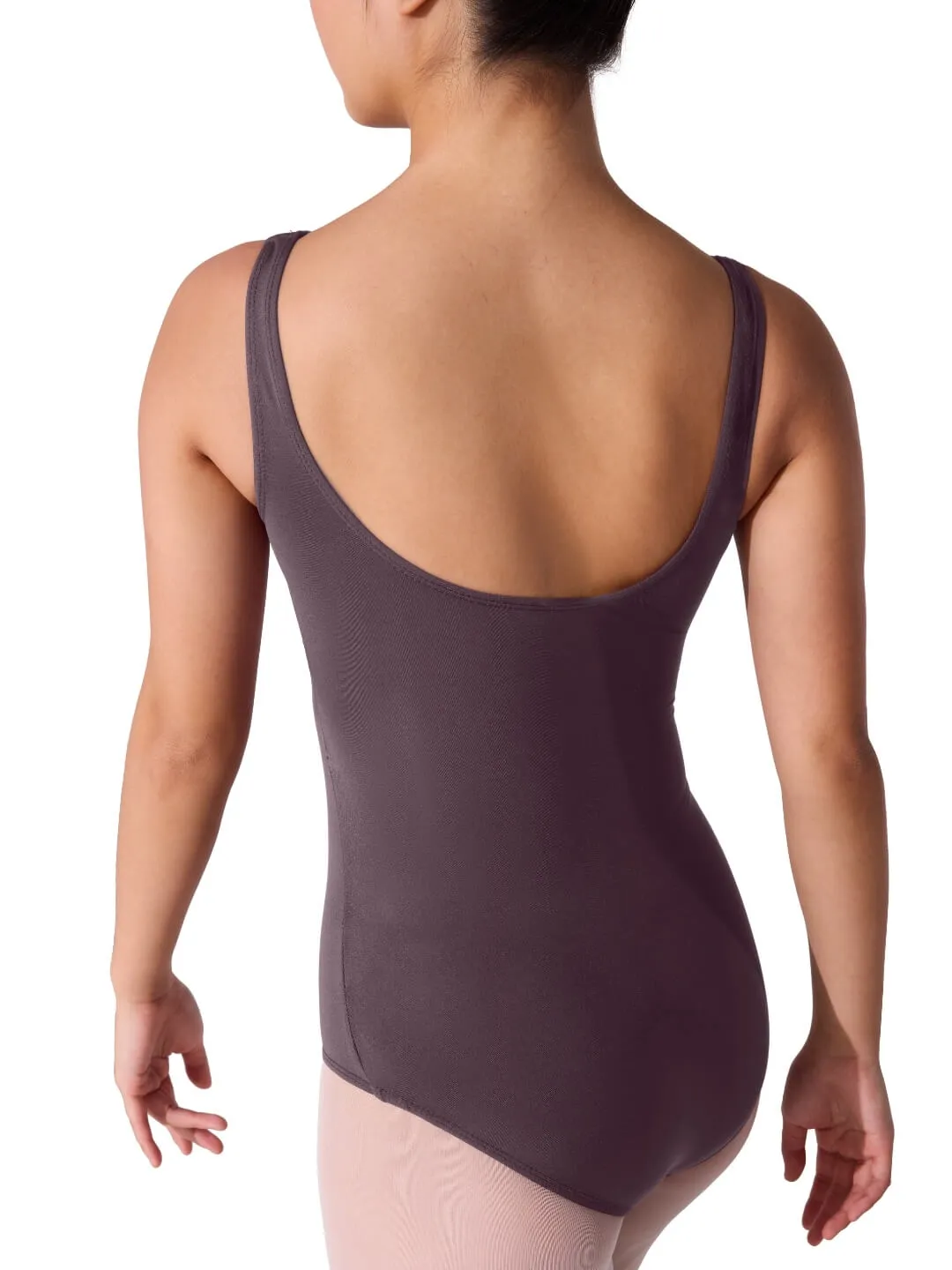Capezio Essentials ES1006W Body Schwarz V-Ausschnitt