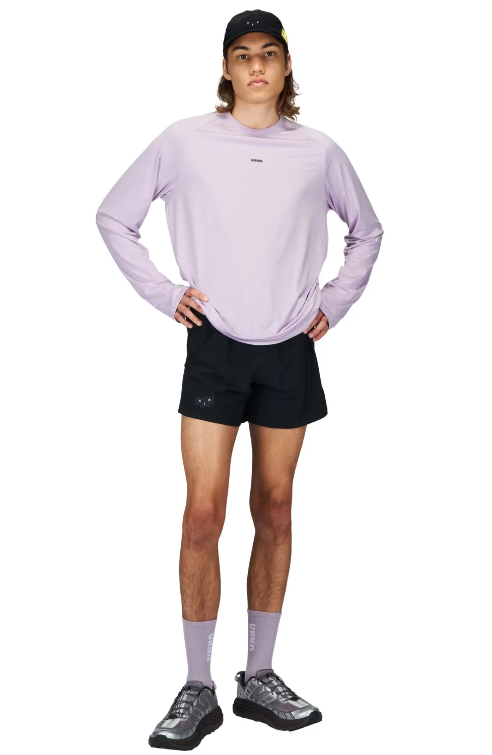 UNNA Shiny Long Sleeve Laufshirt dusty orchid leicht