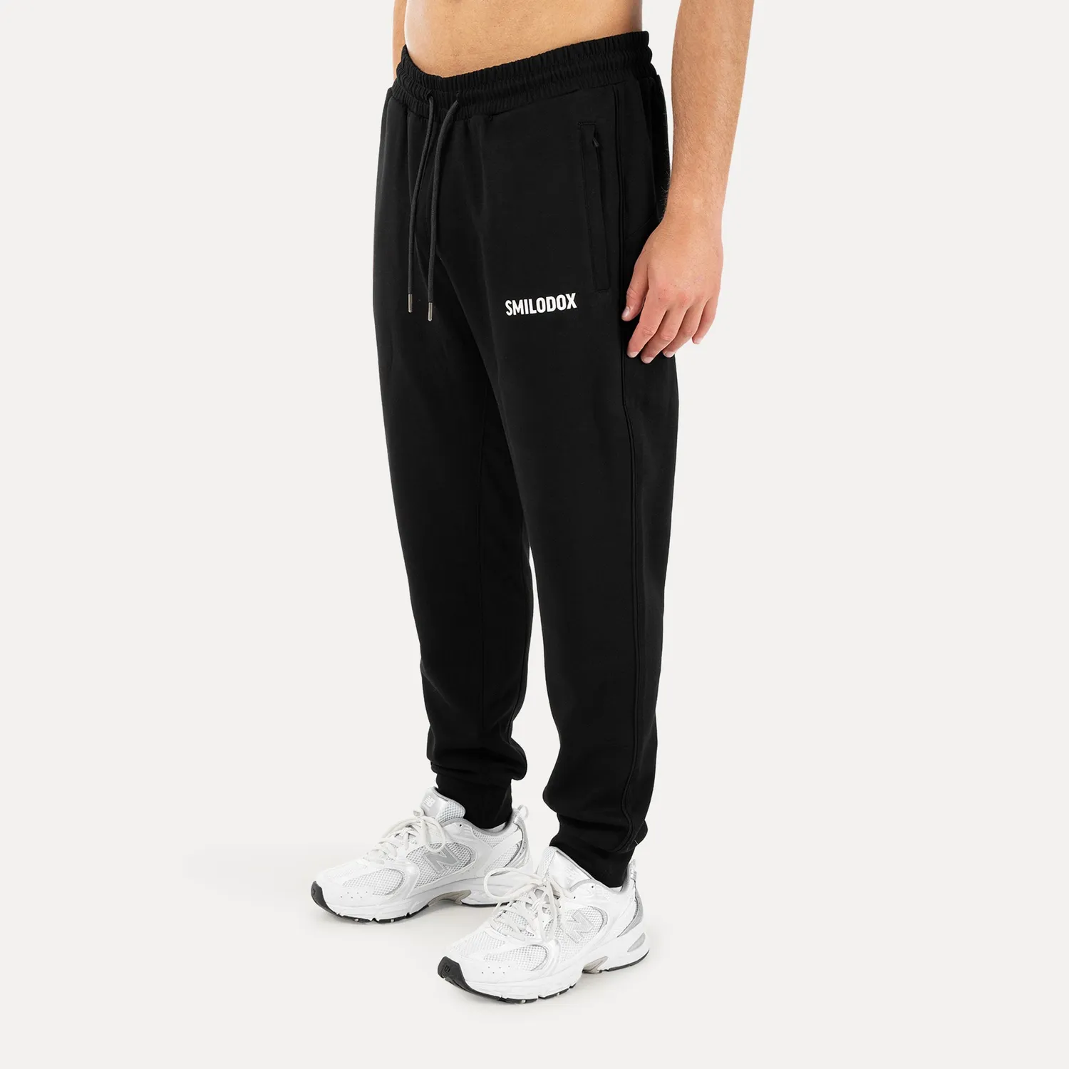 Smilodox Basic Denzo Jogginghose Schwarz Regular Fit