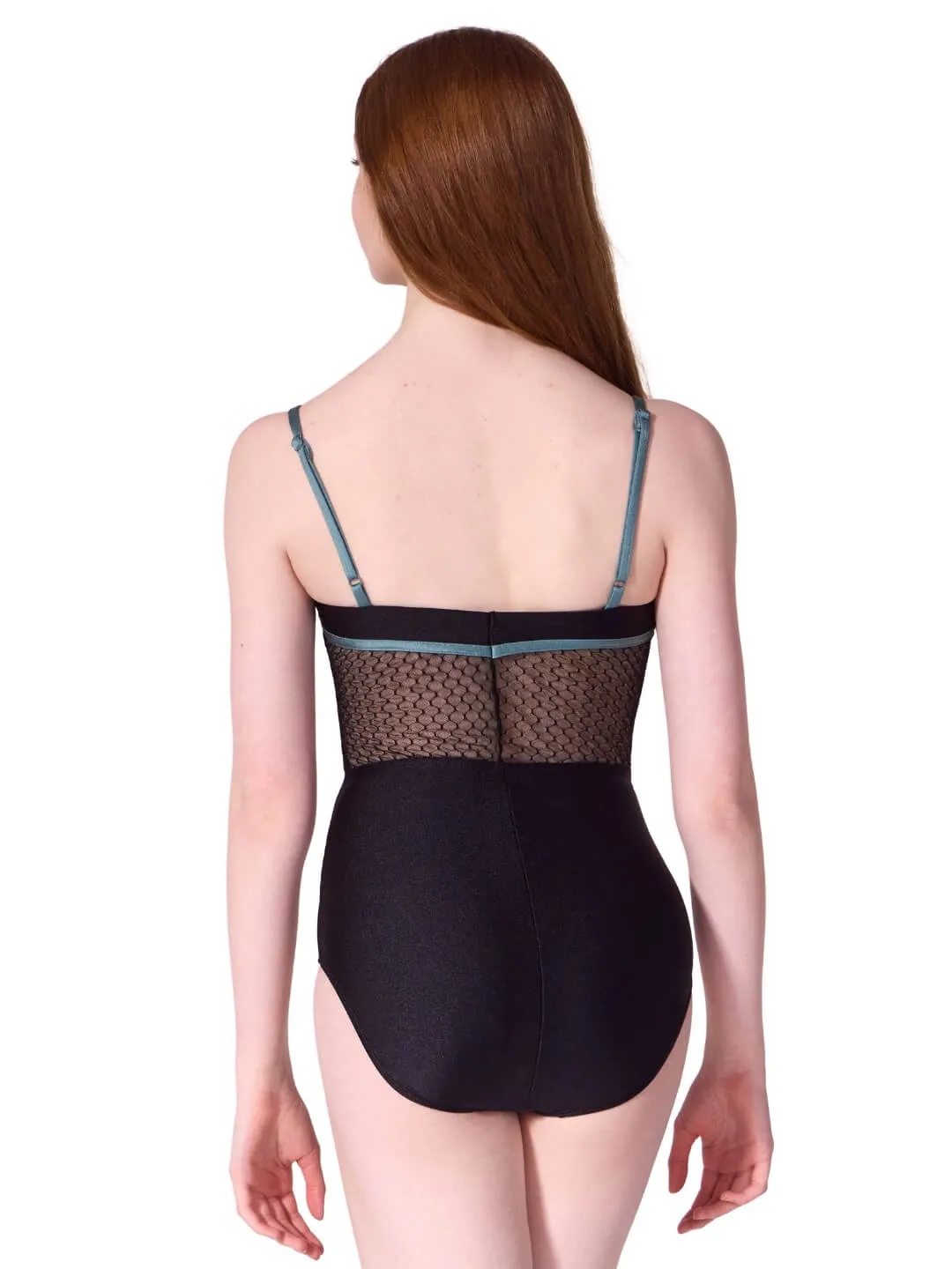 Capezio Enchanted F12608W Body Schwarz Sweetheart