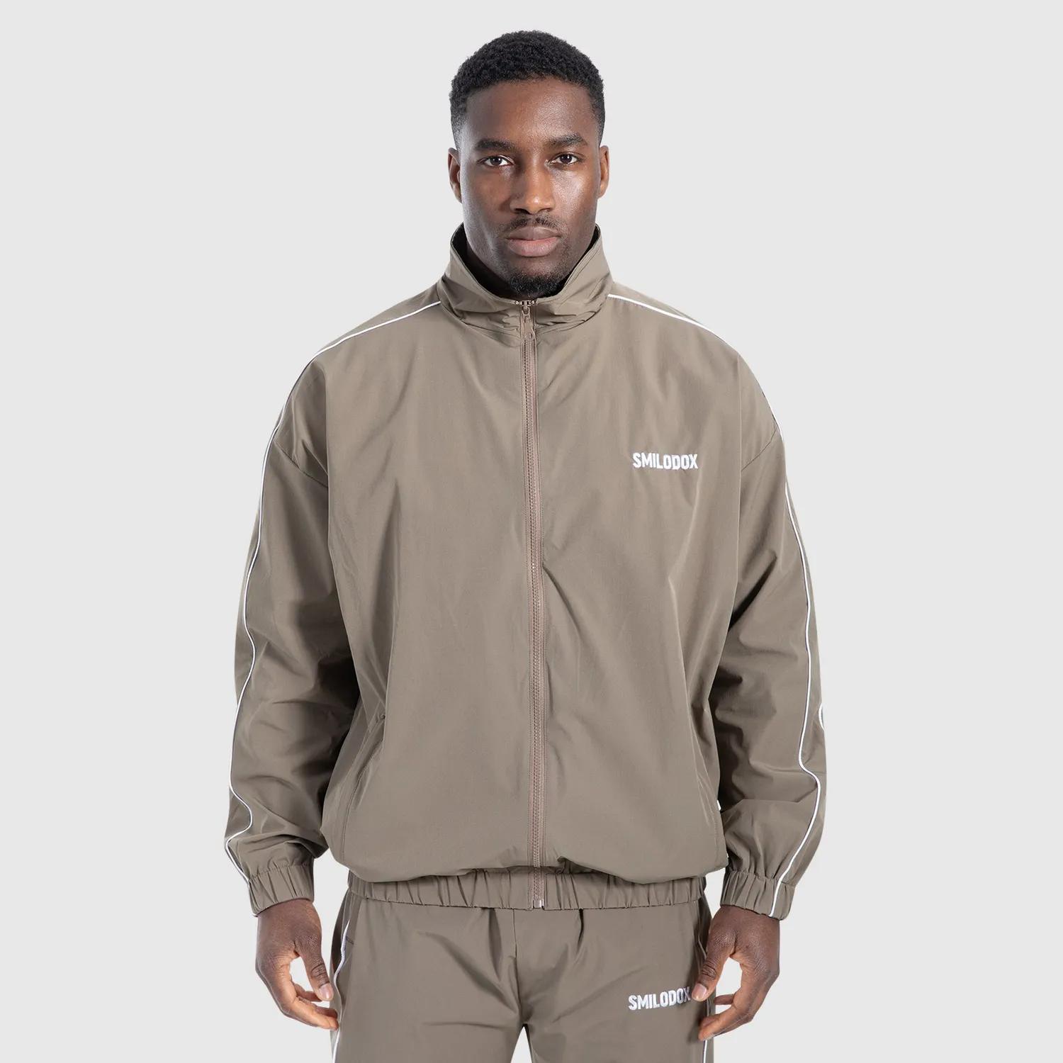 Smilodox Sorea Nolans Trainingsanzug Schwarz Oversize