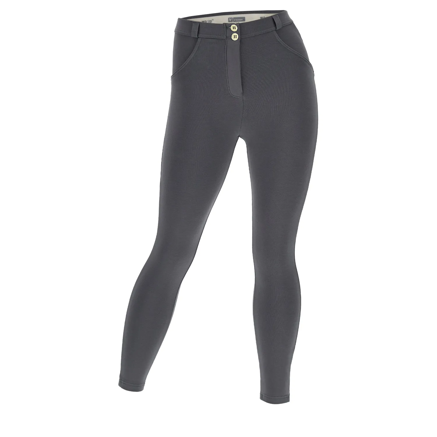 Freddy WR.UP 7/8 Curvy Push-up-Hose Schwarz Bio-Baumwolle