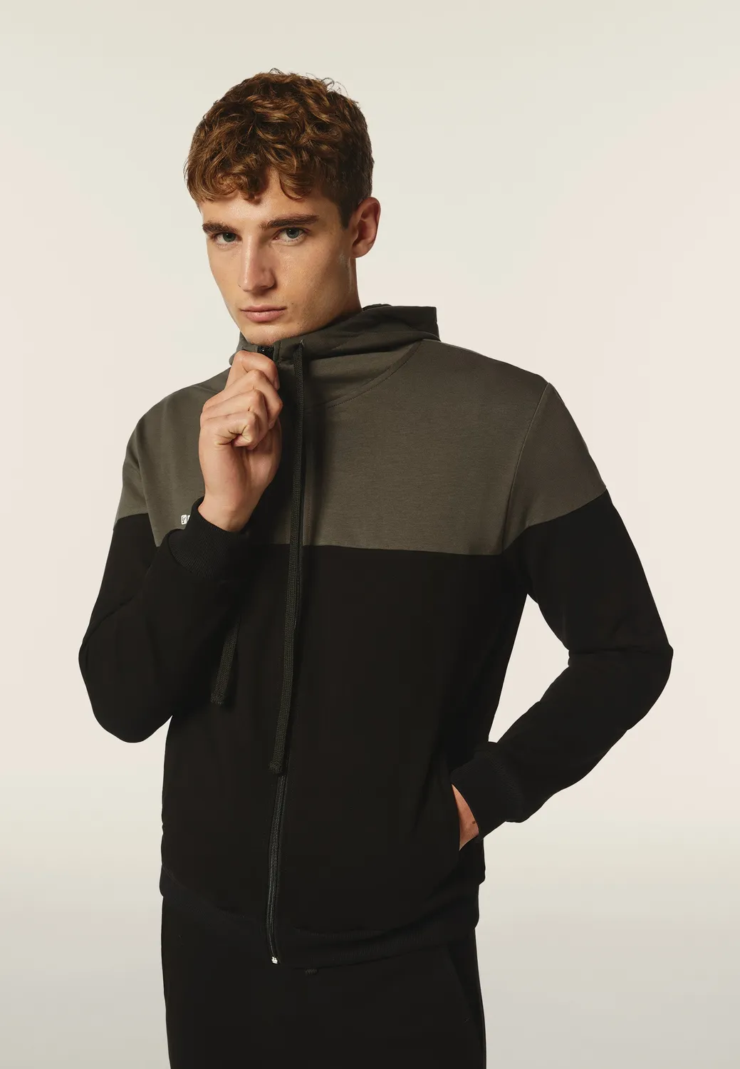 Freddy Move Trainingsanzug mit Kapuze Colorblock