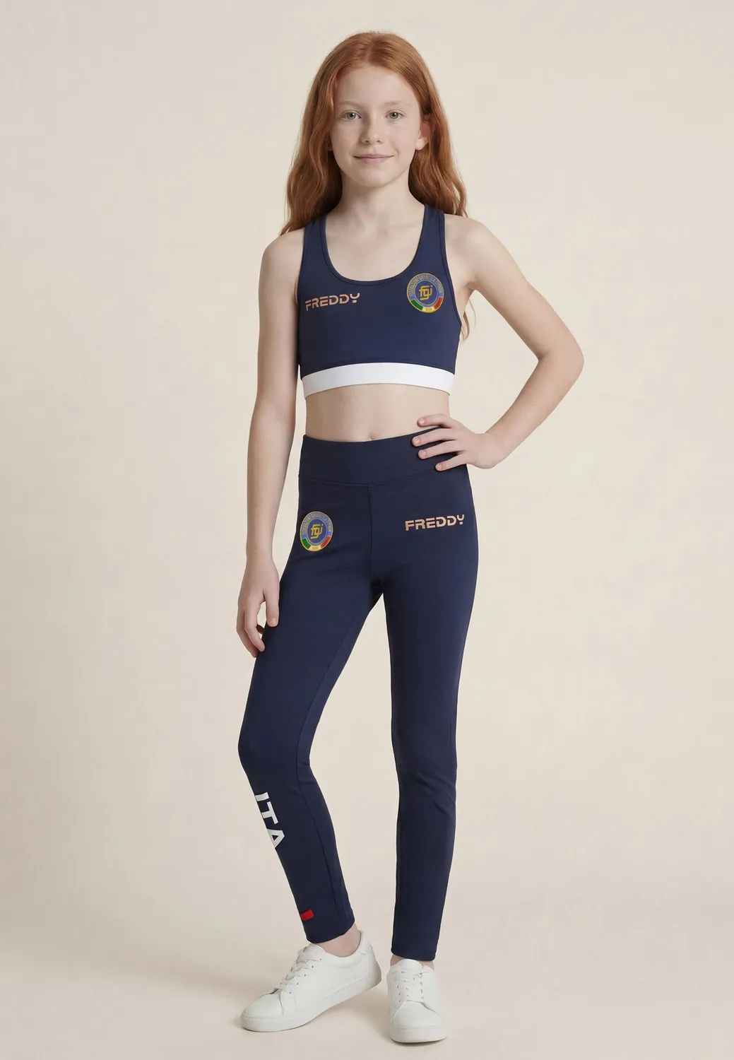Freddy Italia Sporttop Mädchen Nylon Racerback