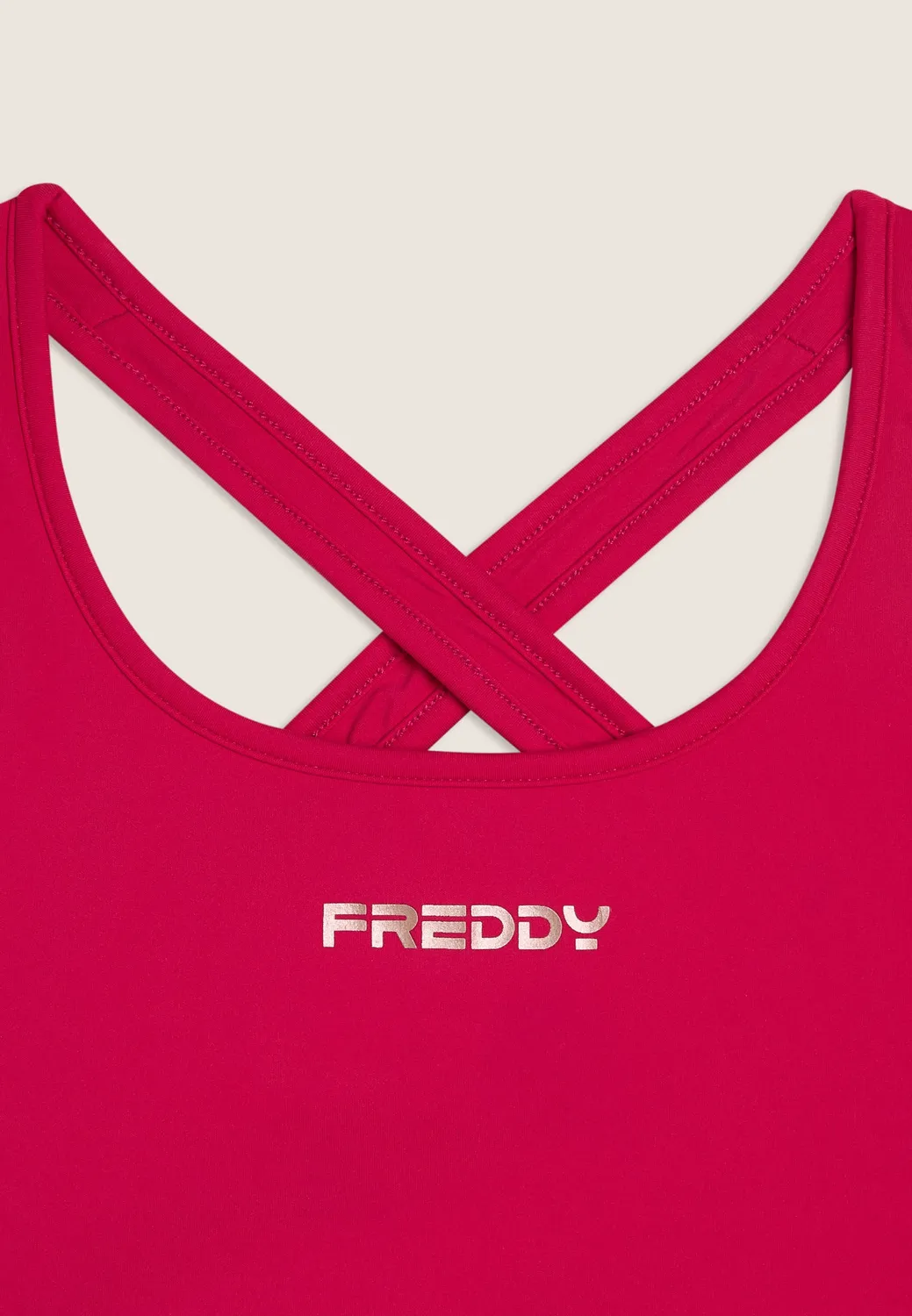 Freddy Sport-Top mittlerer Halt gekreuzt