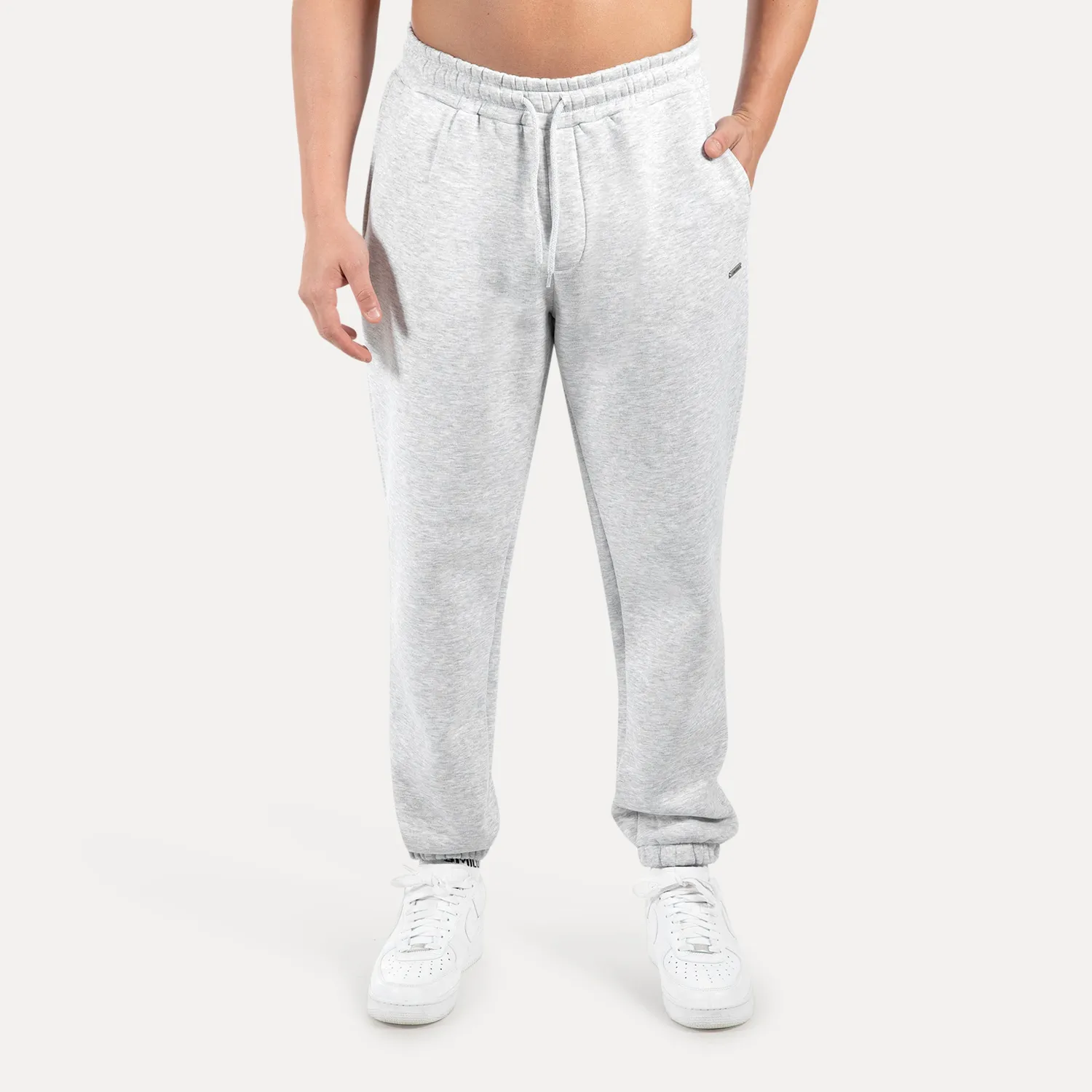 Smilodox Cedrik Jogginghose Herren Schwarz Oversize