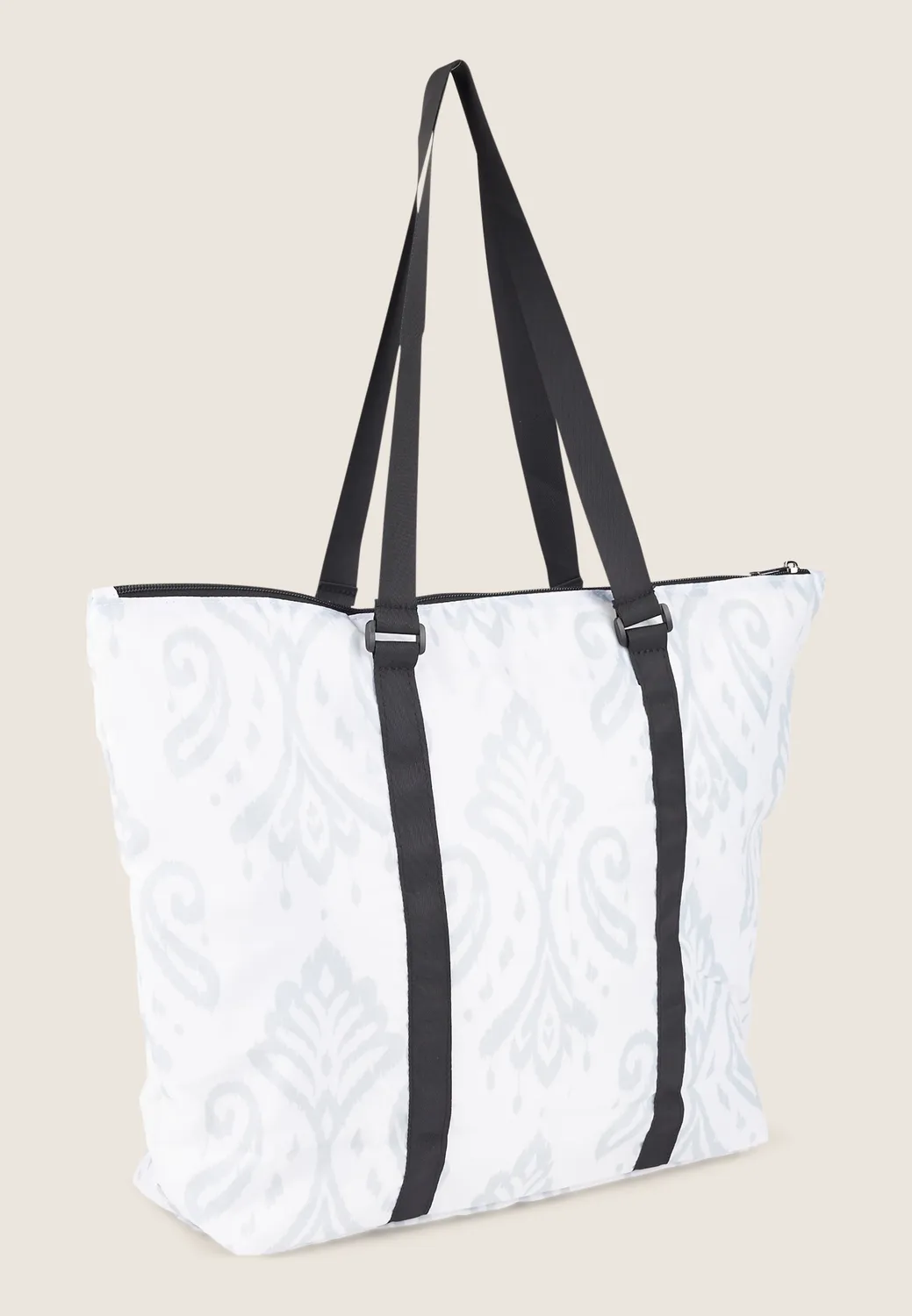 Freddy Shopper Tasche Schwarz Ikat mit Reiverschluss