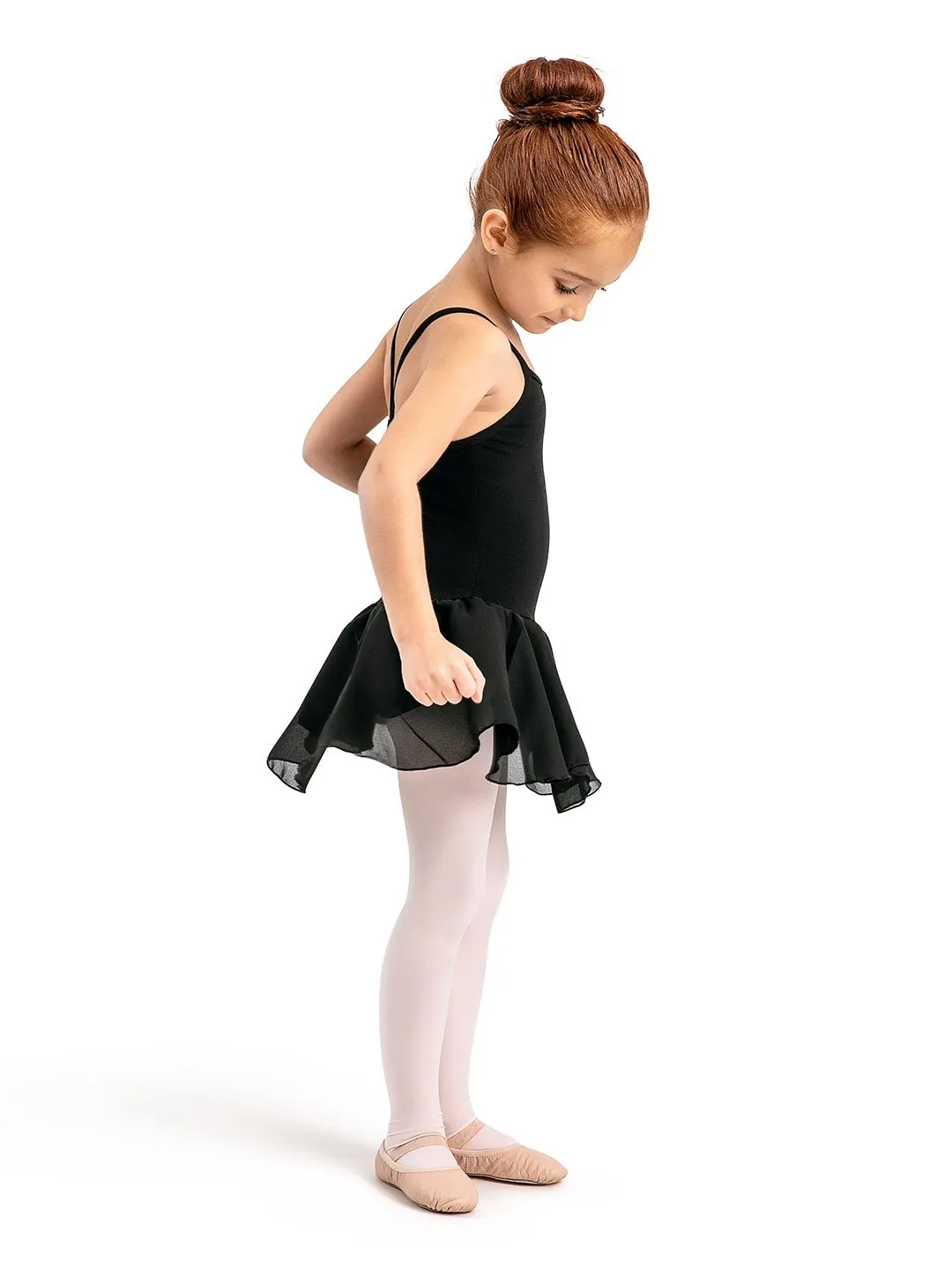Capezio Childrens Camisole Cotton Dress Ballettkleid Schwarz
